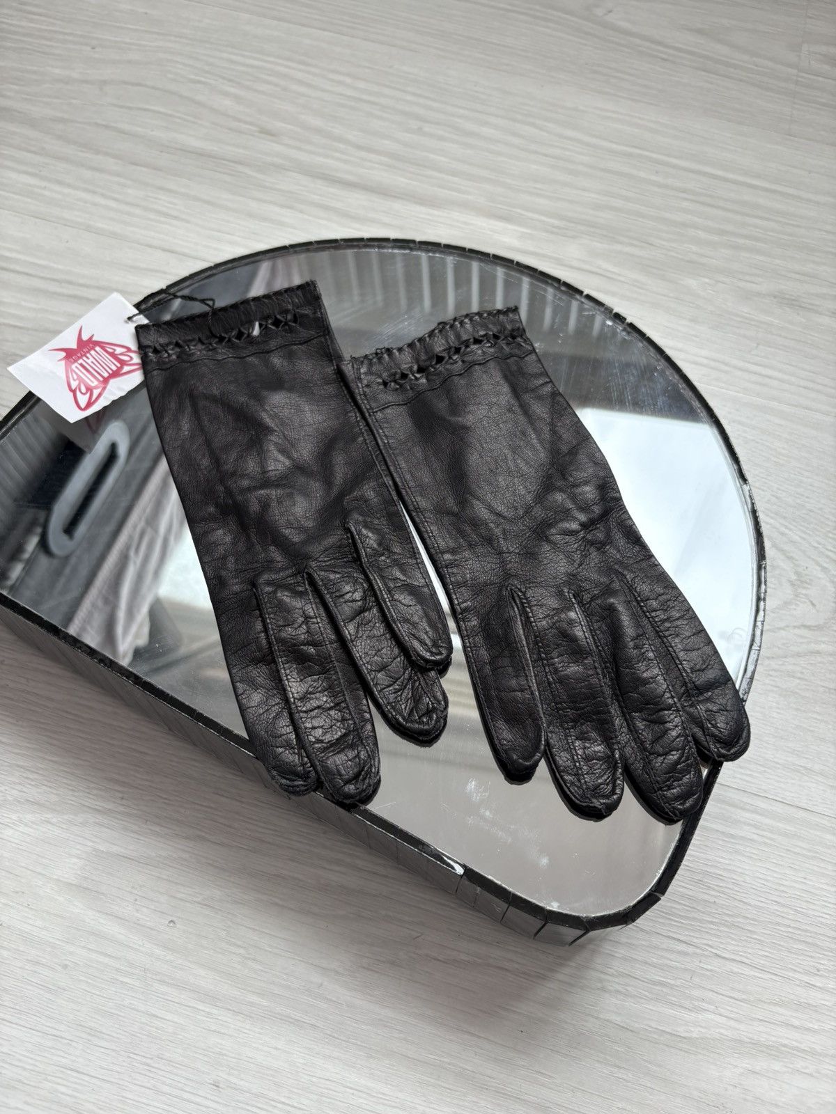 Vintage Vintage leather gloves Size ONE SIZE - 3 Thumbnail
