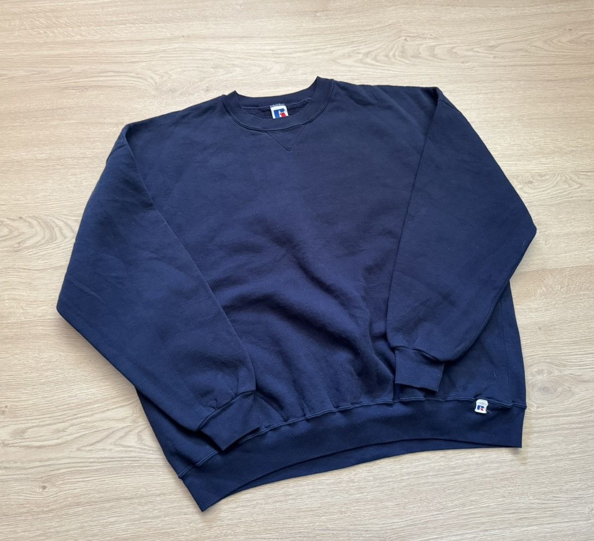 Russell Athletic Vintage 90’s Russell Athletic Made In USA Boxy Sweatshirts Size US XXL / EU 58 / 5 - 1 Thumbnail