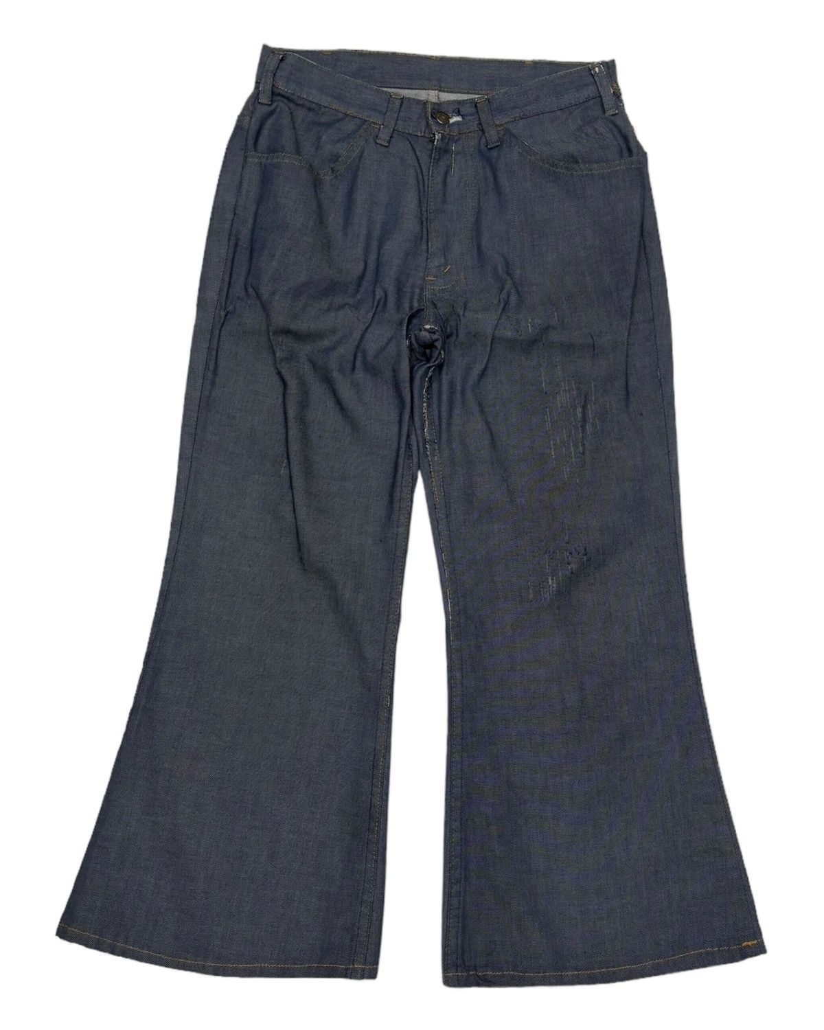 Levi's Vintage Levis Orange Tab Button 8 Flare Bootcut Crop Jeans Size US 28 / EU 44 - 7 Thumbnail