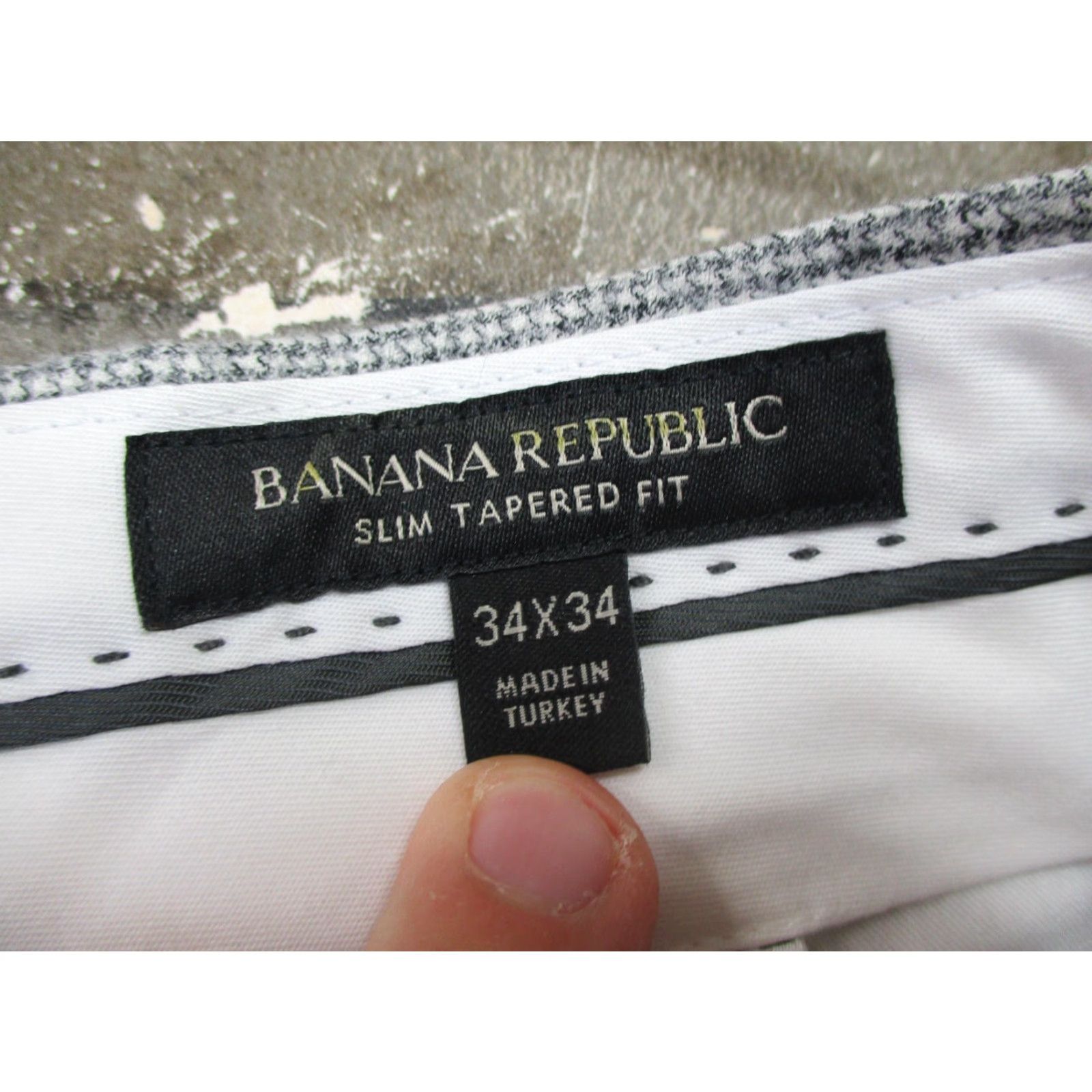 banana republic wool dress slim fit pants JETSETTER UNHEMMED PANT Slim Grey — REVOLVR Menswear main image 0