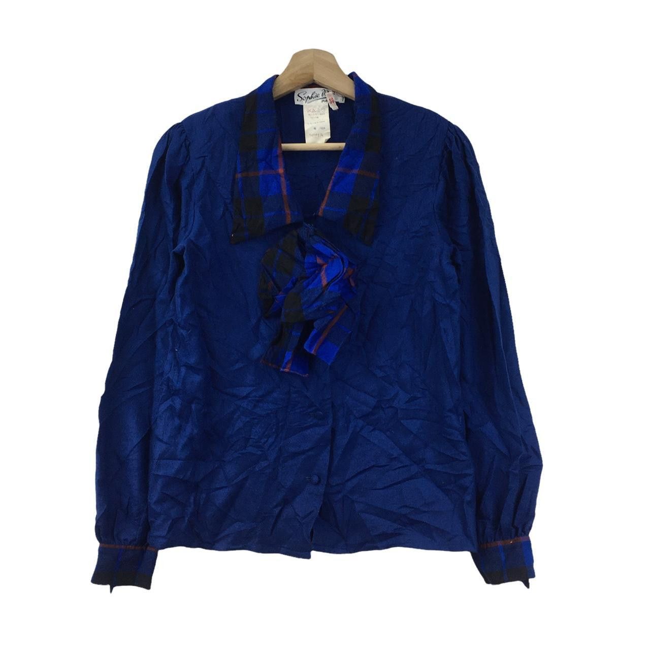 Vintage Vtg SOPHIE NAT PARIS Made In France Nova Check Cardigan Size S / US 4 / IT 40 - 1 Thumbnail
