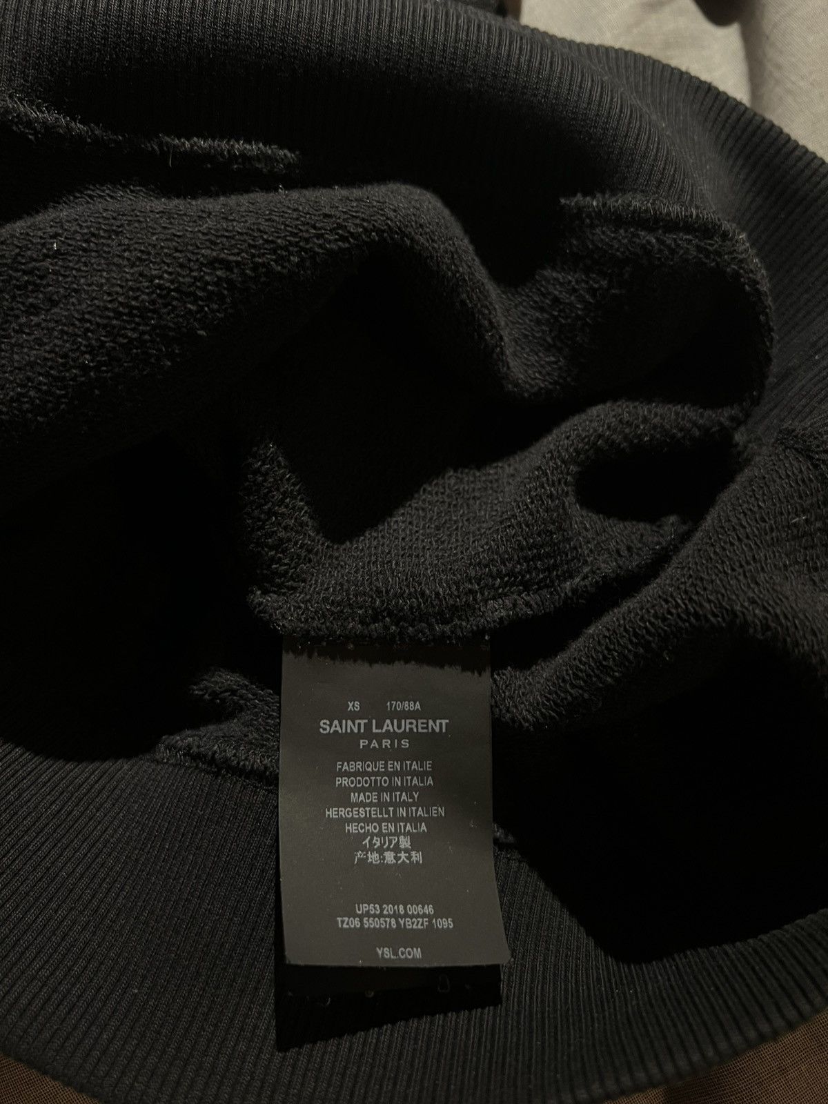 Saint Laurent Paris saint laurent paisley hoodie Size US XS / EU 42 / 0 - 4 Thumbnail