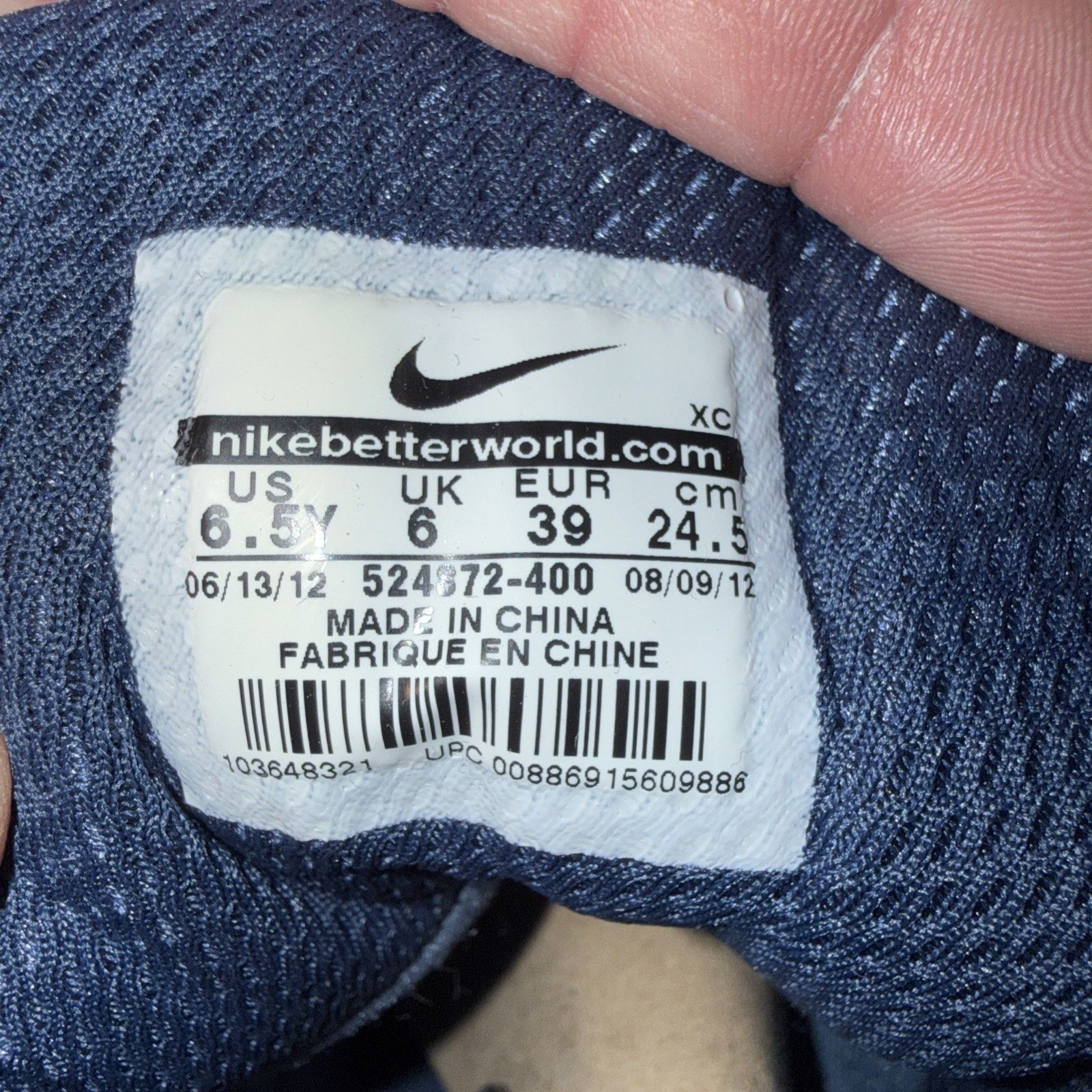 Nike Size 6.5 (GS) - Nike Woodside 2 ACG High Utility Blue Size US 6.5 / EU 39-40 - 9 Thumbnail