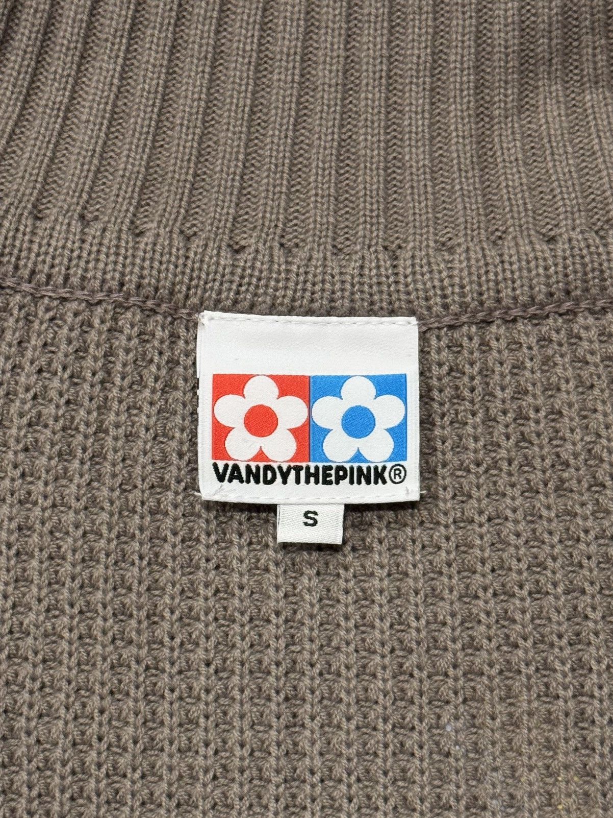 Vandy The Pink Vandy The Pink Waffle Knit Zip Size US S / EU 44-46 / 1 - 3 Thumbnail
