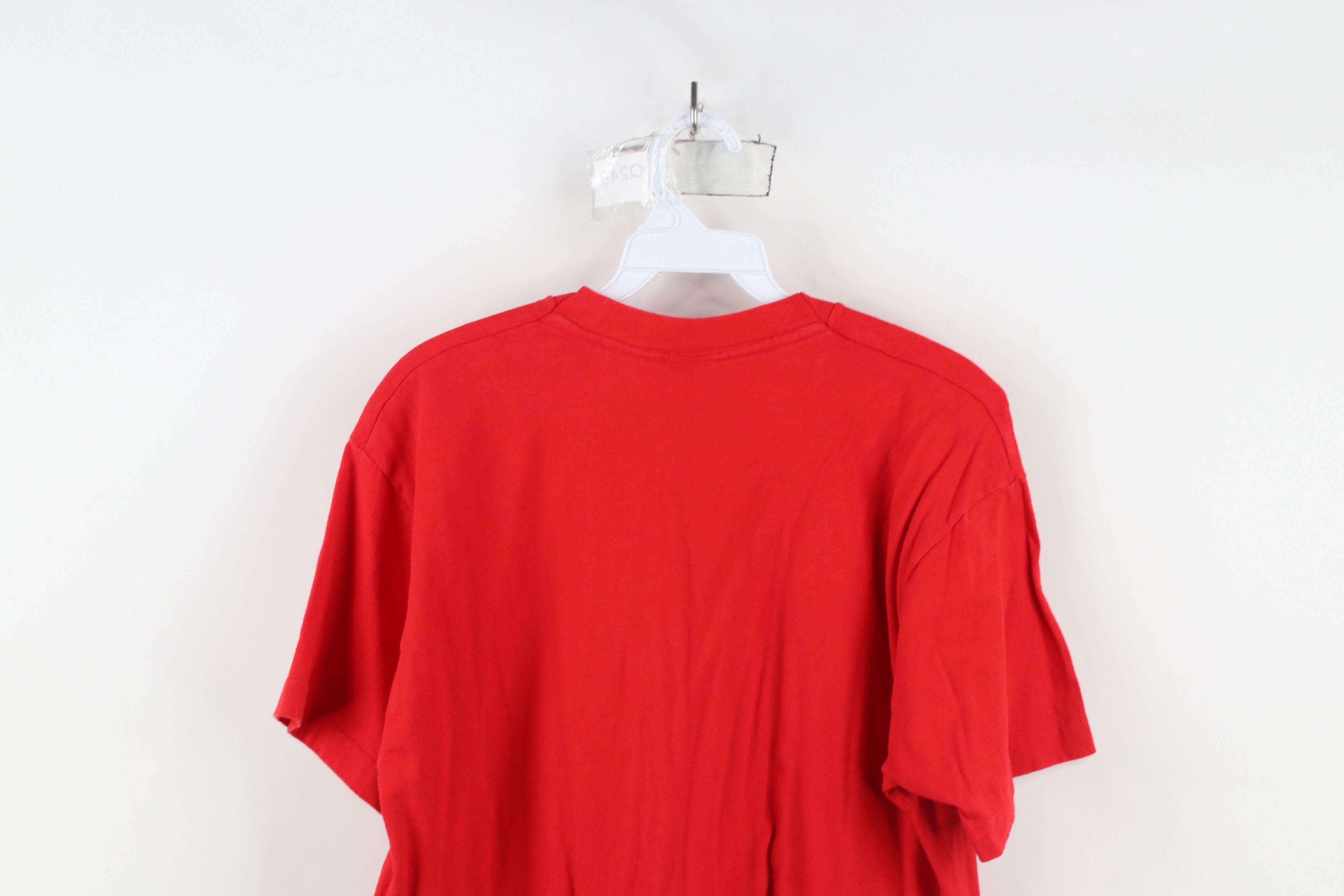 Vintage Vintage 90s Streetwear Short Sleeve Pocket T-Shirt Cotton US Size US XL / EU 56 / 4 - 10 Thumbnail