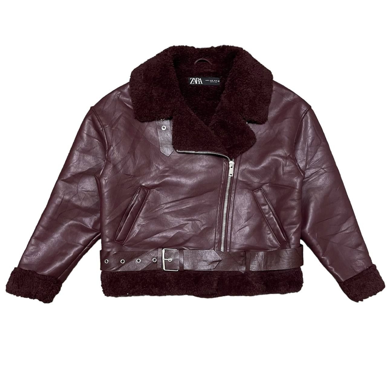 Zara Zara Shearling Jacket Size XS / US 0-2 / IT 36-38 - 1 Thumbnail