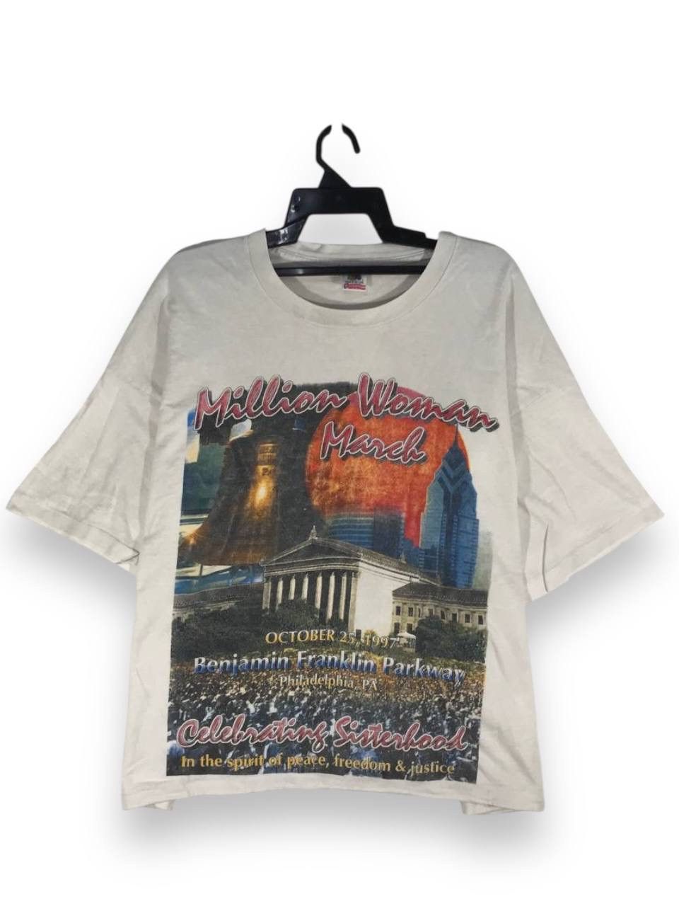Rap Tees × Vintage vintage 1997 million woman march day Size US XXL / EU 58 / 5 - 1 Thumbnail