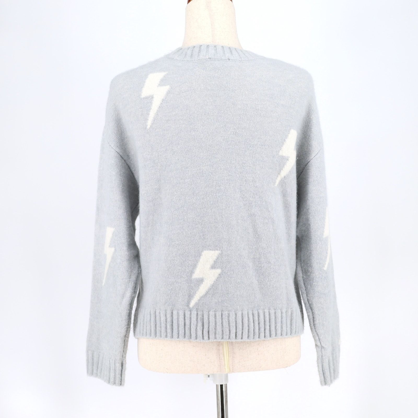 Rails Rails Women Grey Knit Perci Relaxed Crewneck Sweater Size S Size S / US 4 / IT 40 - 6 Thumbnail