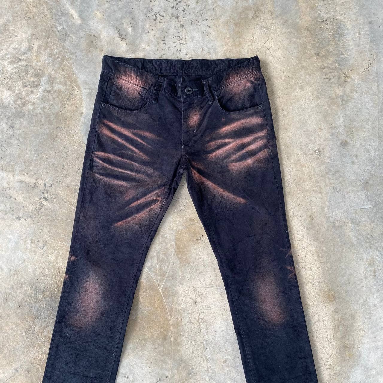 Neil Barrett NEIL BARRET BLEACHED GHOSTCLAW MARK SLIM CURDOROY W28X34.5" Size US 28 / EU 44 - 3 Thumbnail
