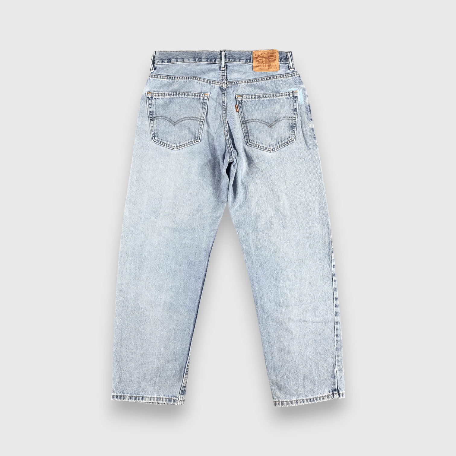 Levi's Vintage Light Wash Levis 550 Jeans-J2165 Size US 31 - 2 Thumbnail
