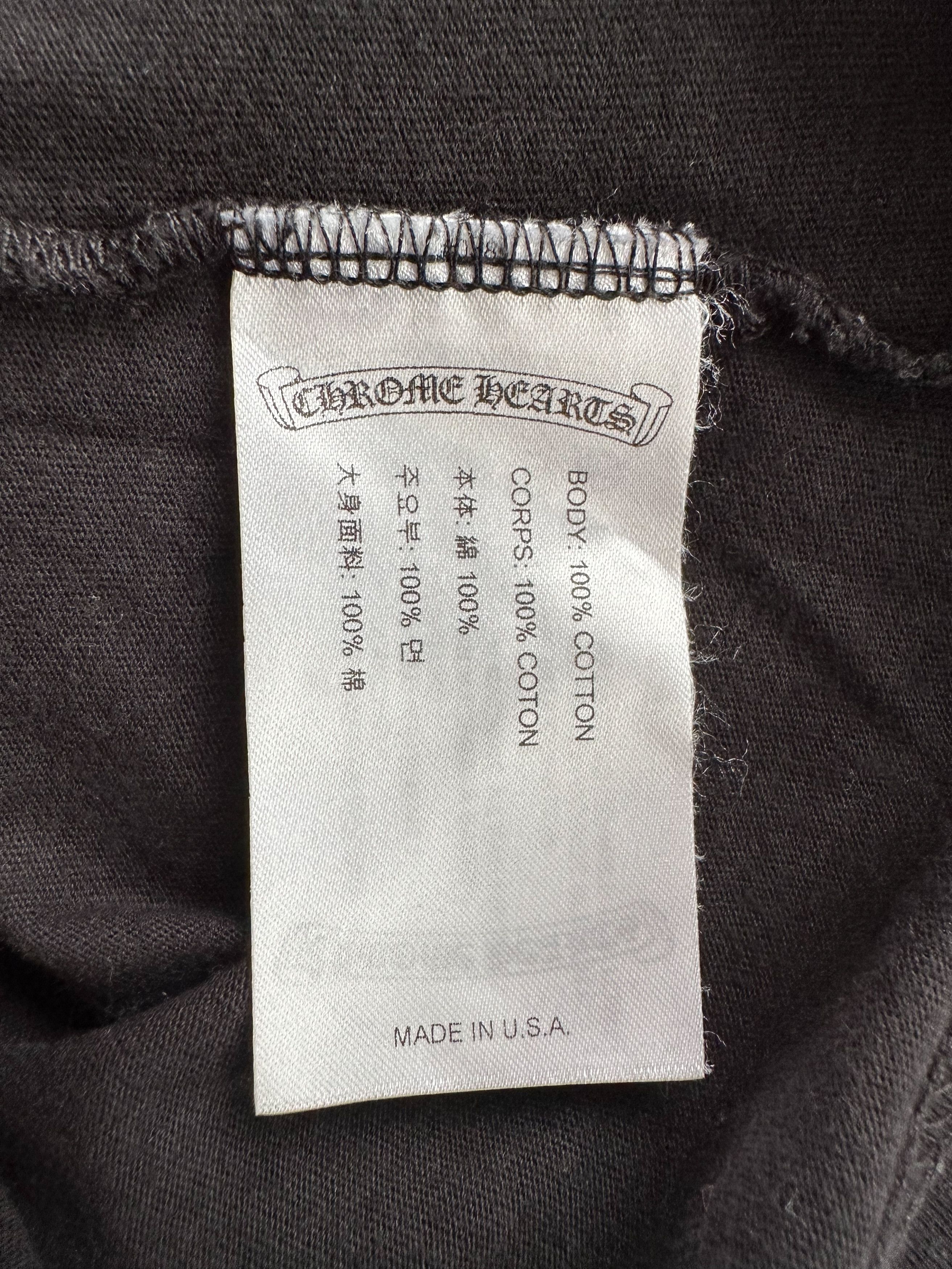 Chrome Hearts Chrome Hearts Black & White Foti T-Shirt Size US S / EU 44-46 / 1 - 5 Thumbnail
