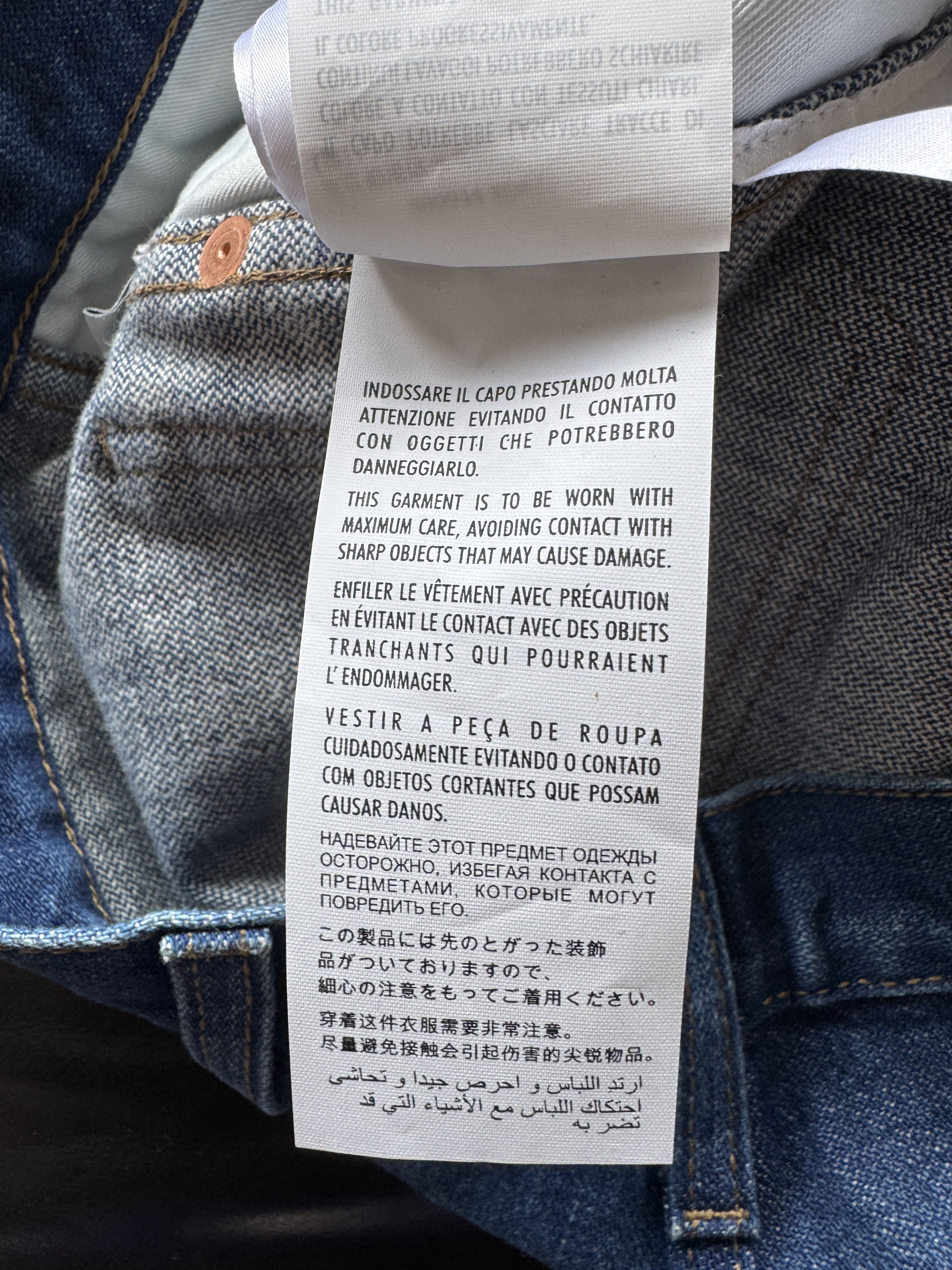 Gucci Mickey Embroidered Jeans Size US 30 / EU 46 - 18 Thumbnail