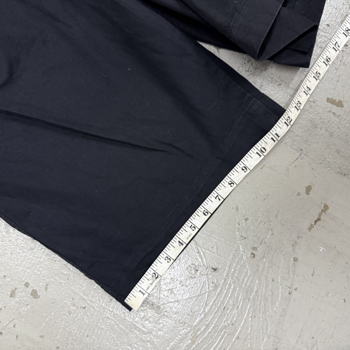 Jil Sander Jil Sander Wide Relaxed Half Shorts in Black One Pocket Size US 31 - 5 Thumbnail