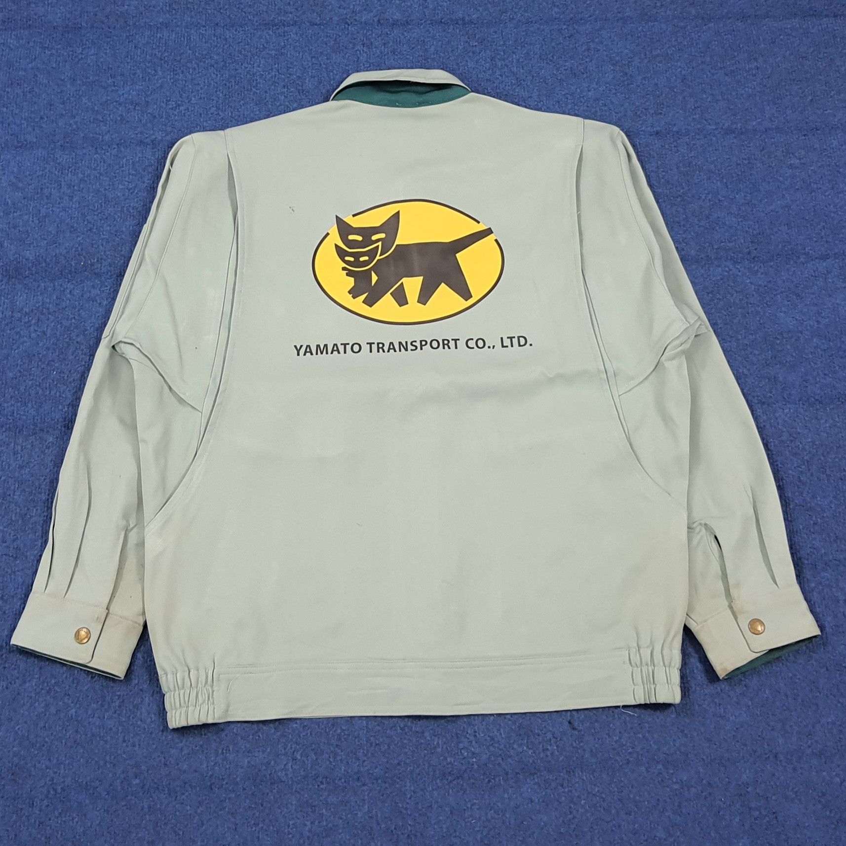 Japanese Brand Vintage Yamato Transport Japan Custom Logo Jacket C288N15 Size US M / EU 48-50 / 2 - 1 Thumbnail