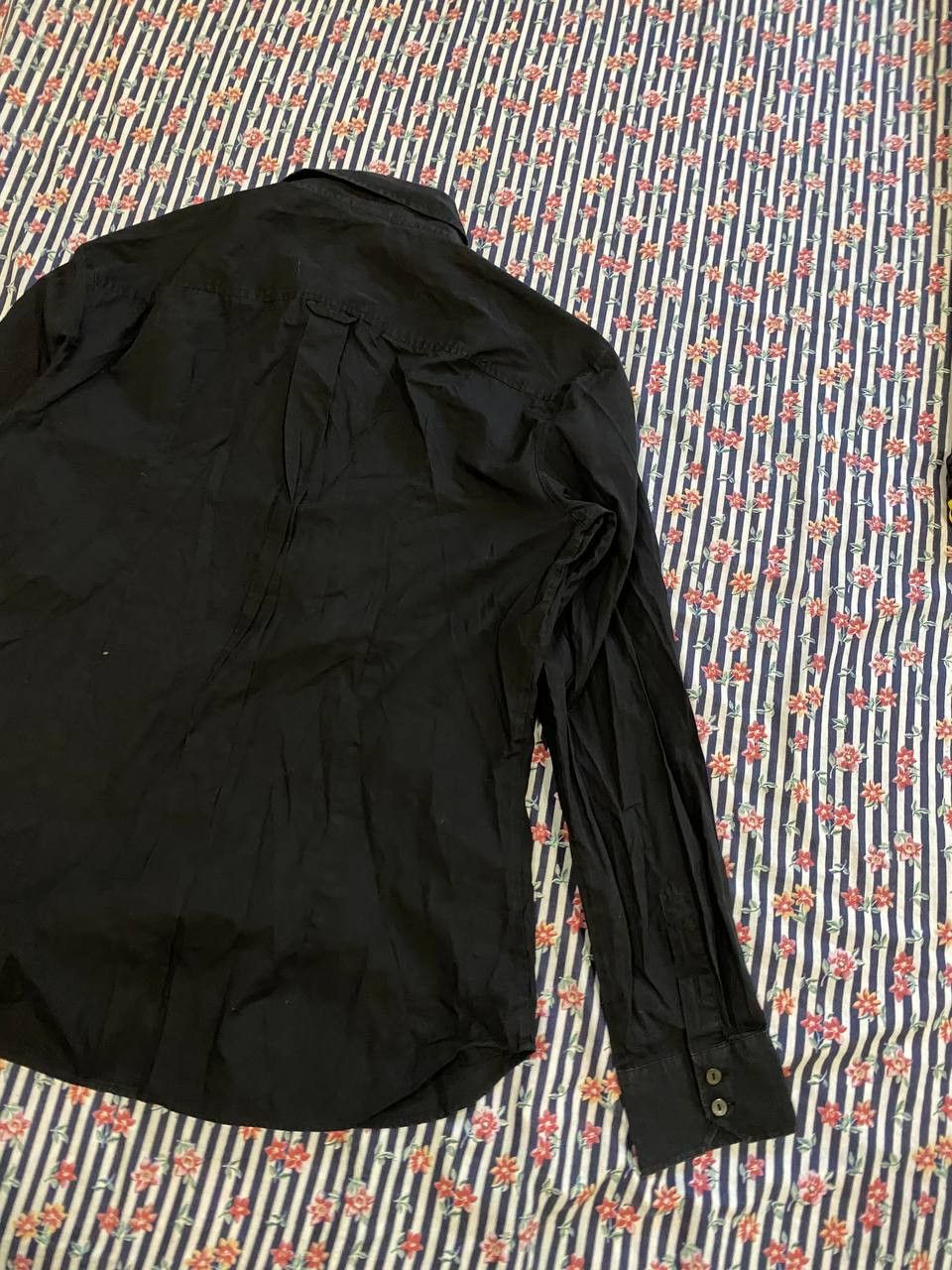 Dolce & Gabbana Luxury Dolce & Gabbana Black Button Up Shirt Size US M / EU 48-50 / 2 - 15 Thumbnail