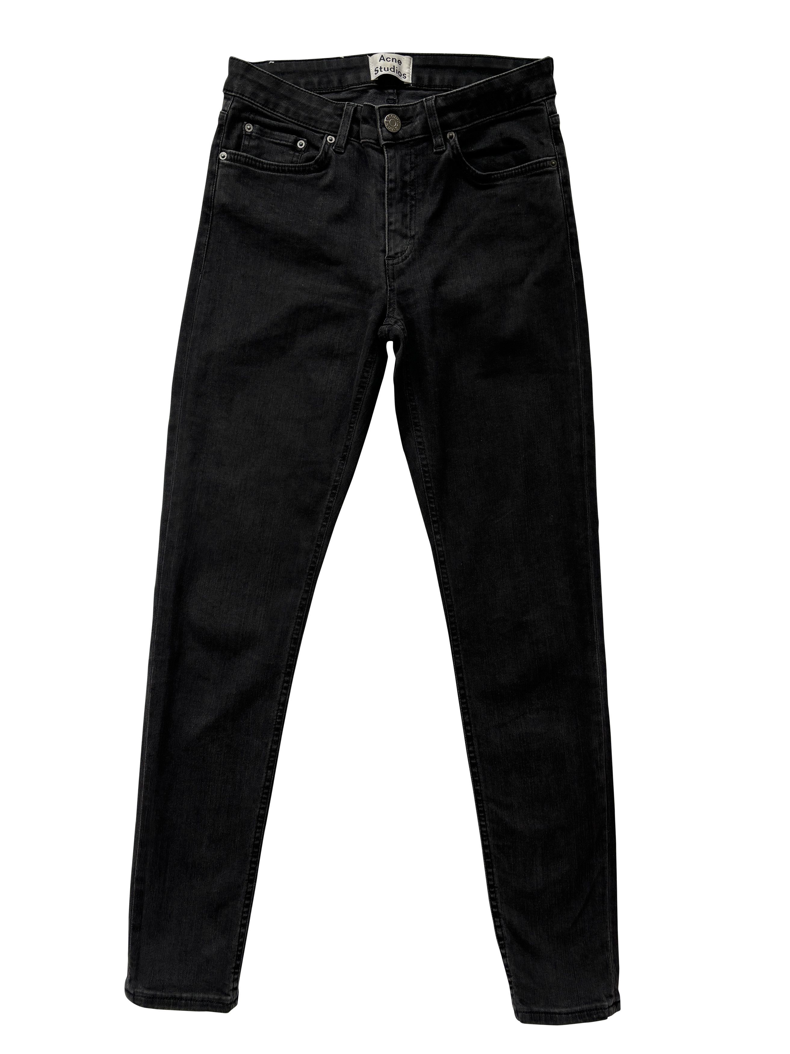 Acne Studios ⚡️QUICK SALE⚡️Acne Studios Skin 5 Used Black Jeans Size 26" / US 2 / IT 38 - 1 Thumbnail