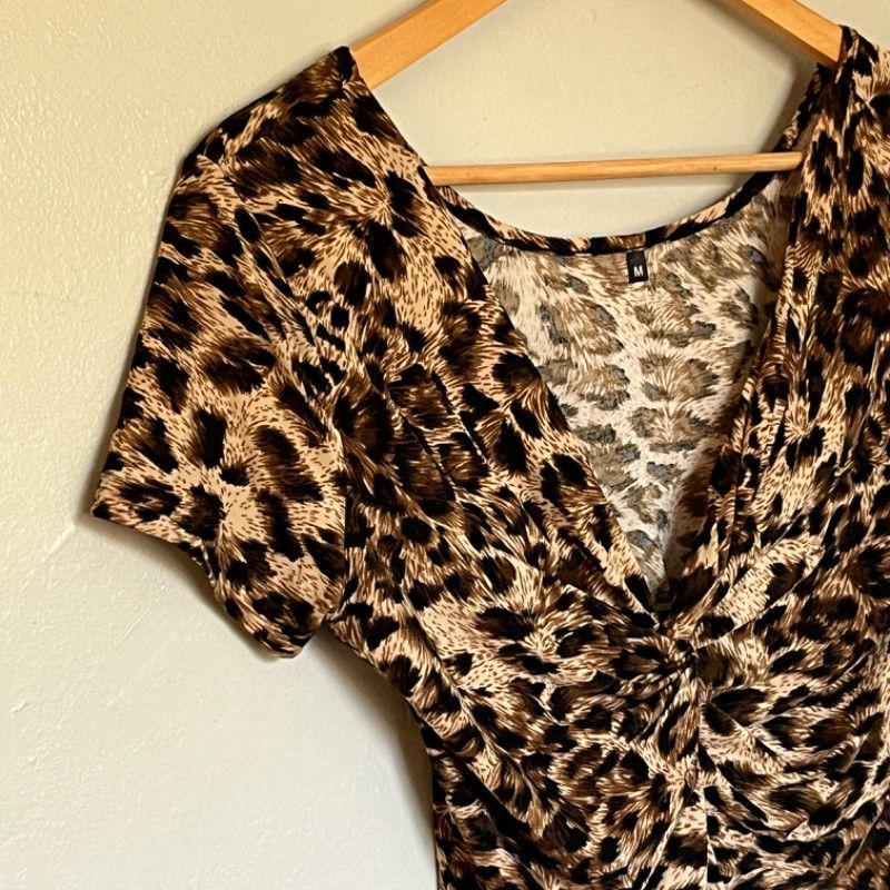 The Unbranded Brand Leopard Print Top Size M Size M / US 6-8 / IT 42-44 - 5 Thumbnail