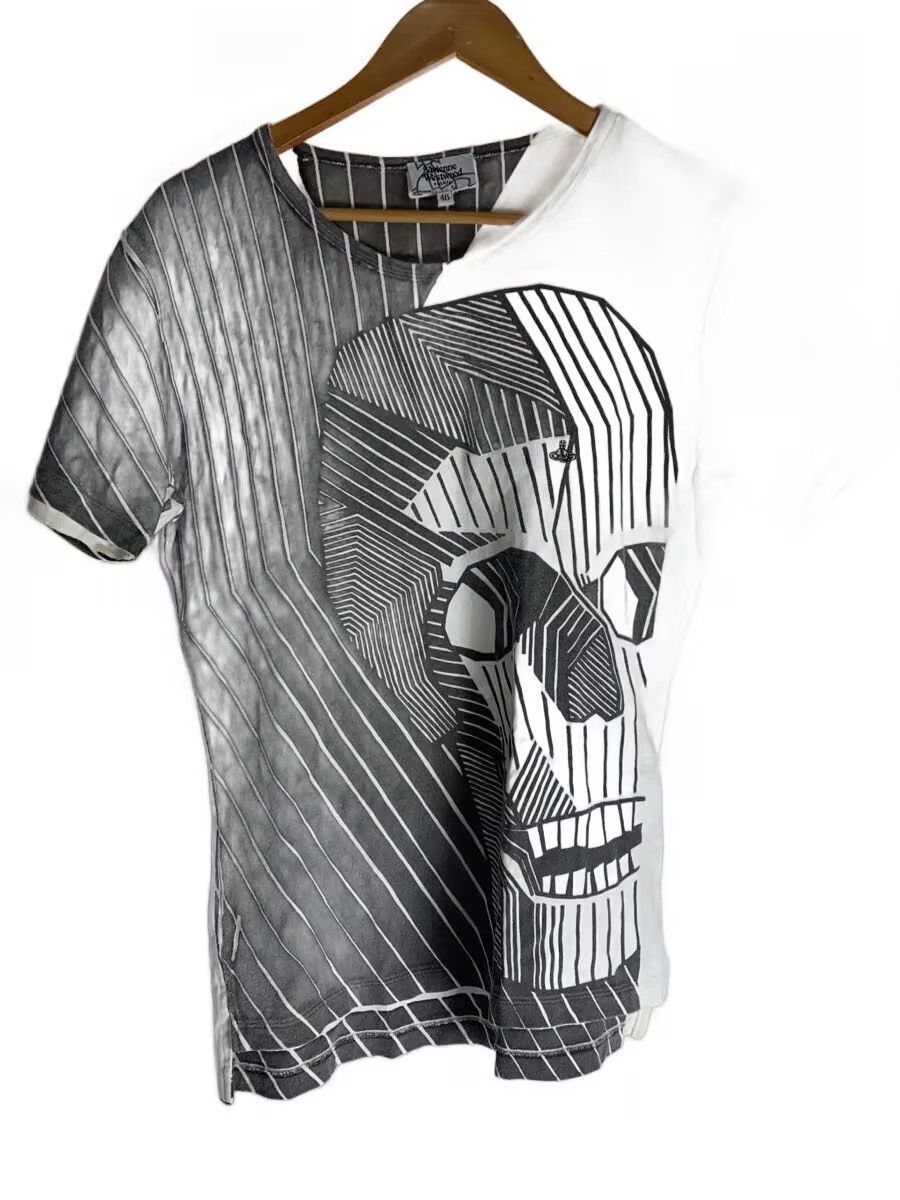Vivienne Westwood Skull Striped Tee Size US S / EU 44-46 / 1 - 1 Thumbnail