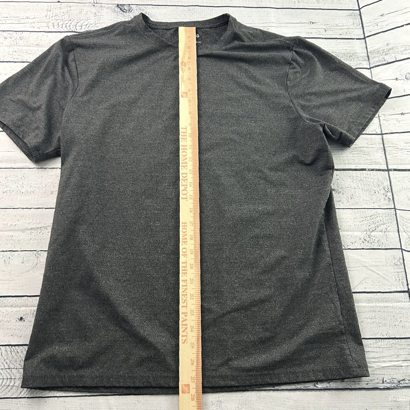 Vintage 01.Algo Performance Short Sleeve T-Shirt Men's Large Gray Size US L / EU 52-54 / 3 - 3 Thumbnail