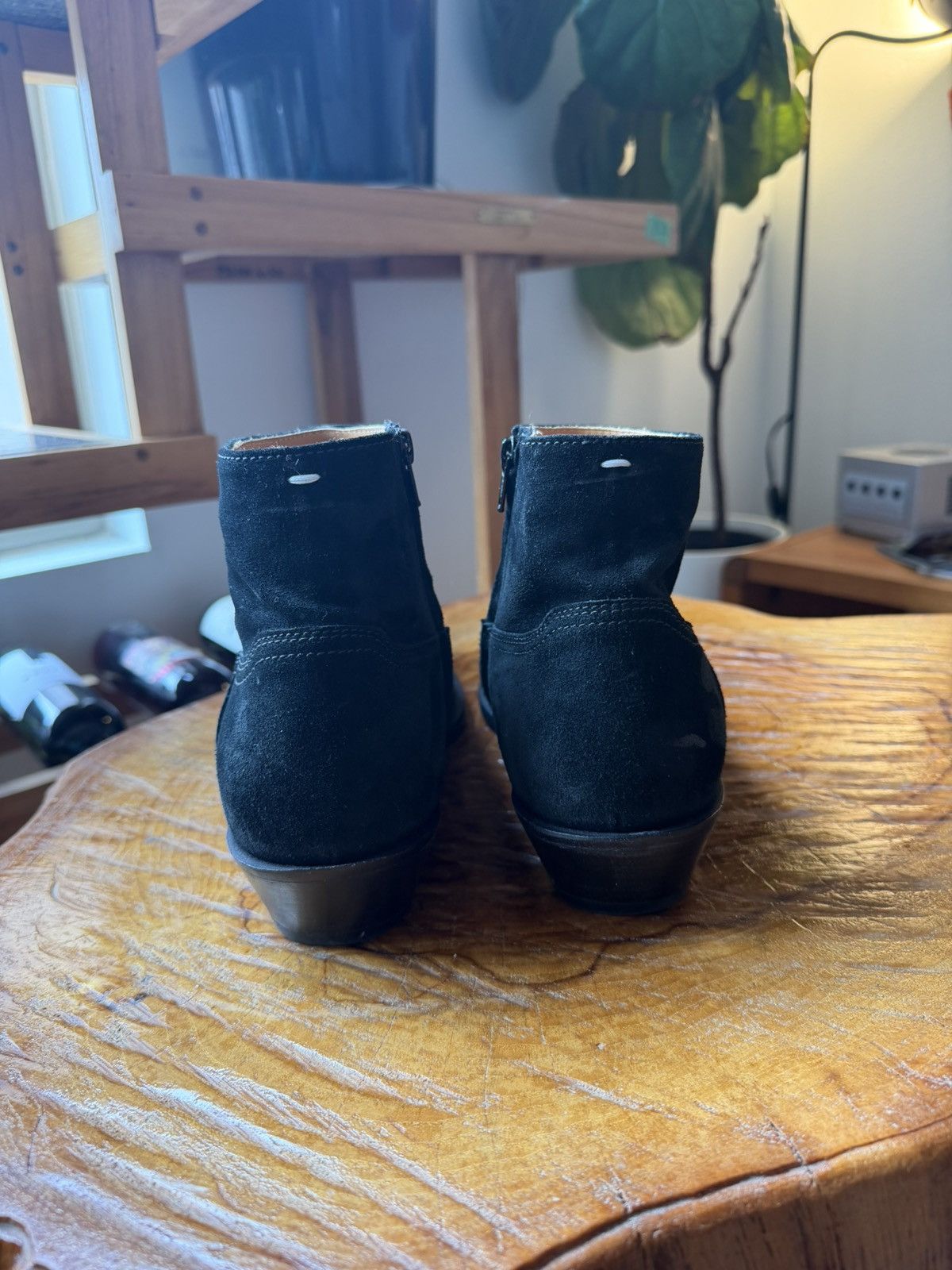 Maison Margiela Maison Margiela Western/Cowboy Lukas Suede Boots Black Size US 11 / EU 44 - 5 Thumbnail