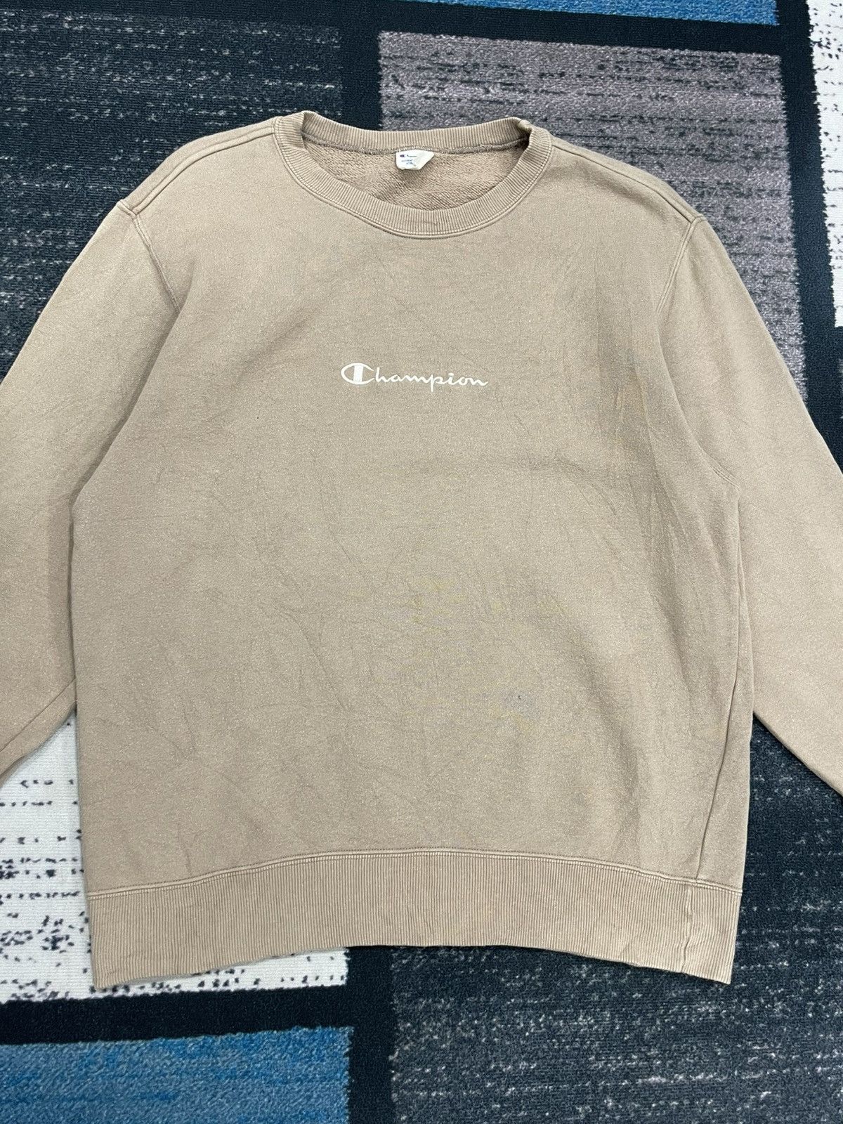 Champion × Vintage Vintage Champion Small Logo Sweatshirt Size US L / EU 52-54 / 3 - 5 Thumbnail