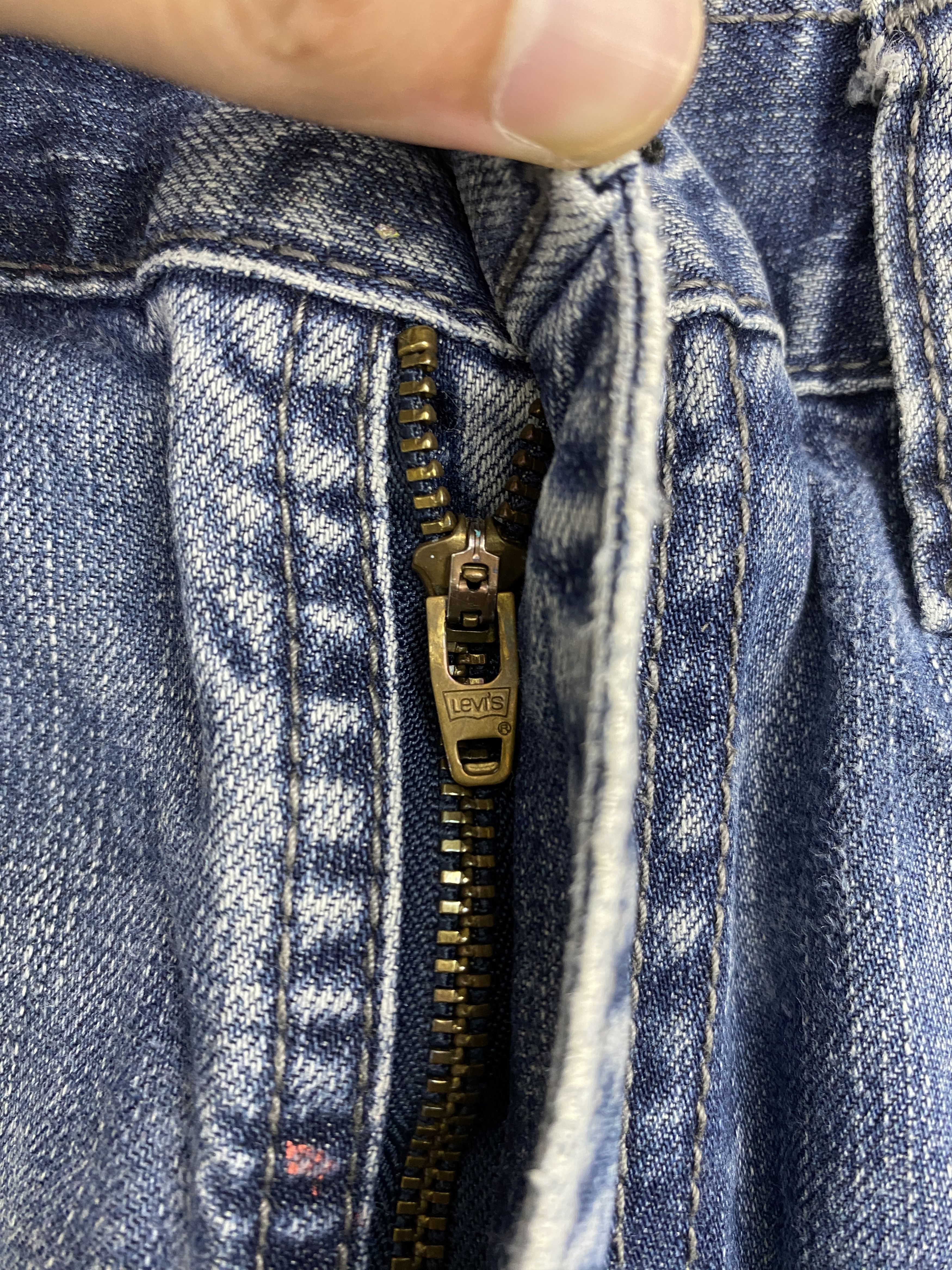 Levi's × Vintage Faded Blue Vintage Levis 569 Jeans Size US 32 / EU 48 - 10 Thumbnail