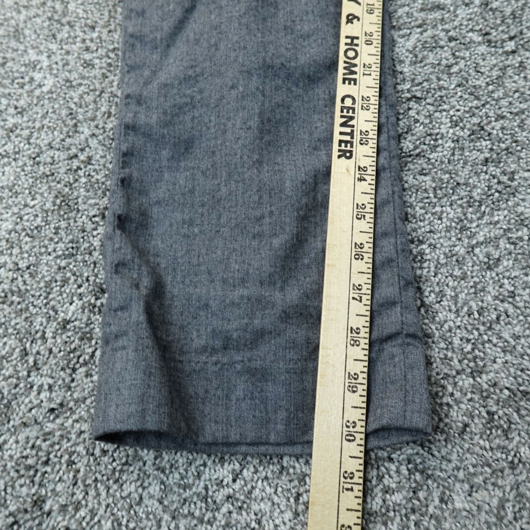 J.Crew J.CREW Pants Mens 32X32 Gray Wool Chino Trousers Slim Bedford Straight Preppy Size US 32 / EU 48 - 3 Thumbnail