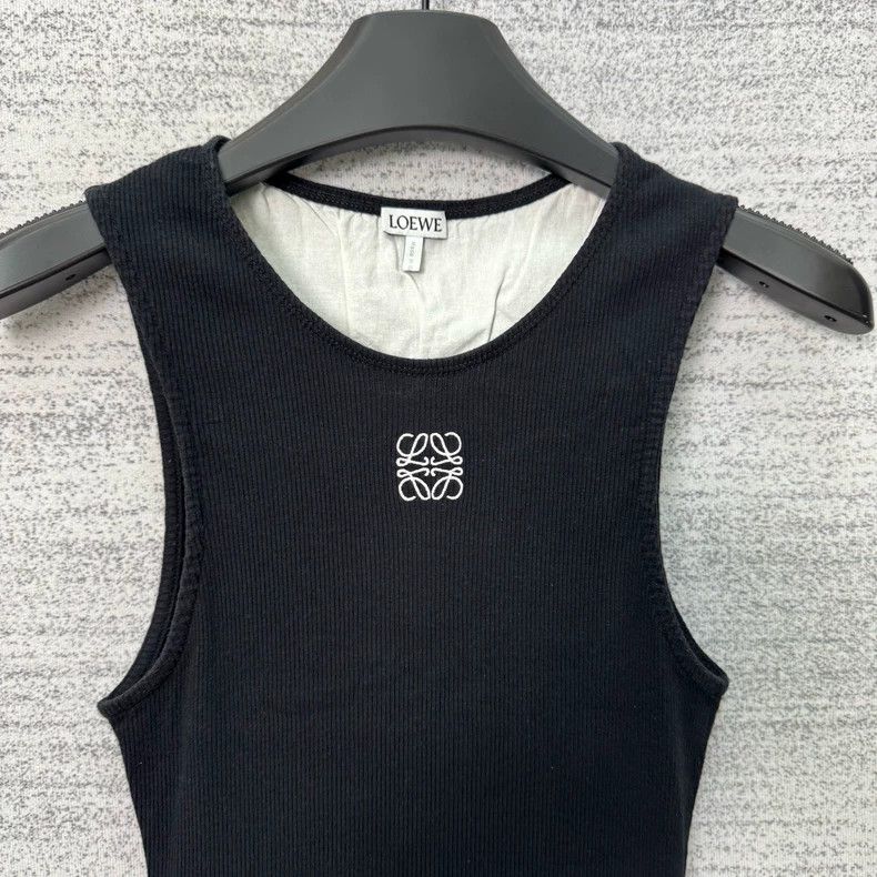 Loewe LOEWE Black long elastic dress Size M / US 6-8 / IT 42-44 - 2 Thumbnail