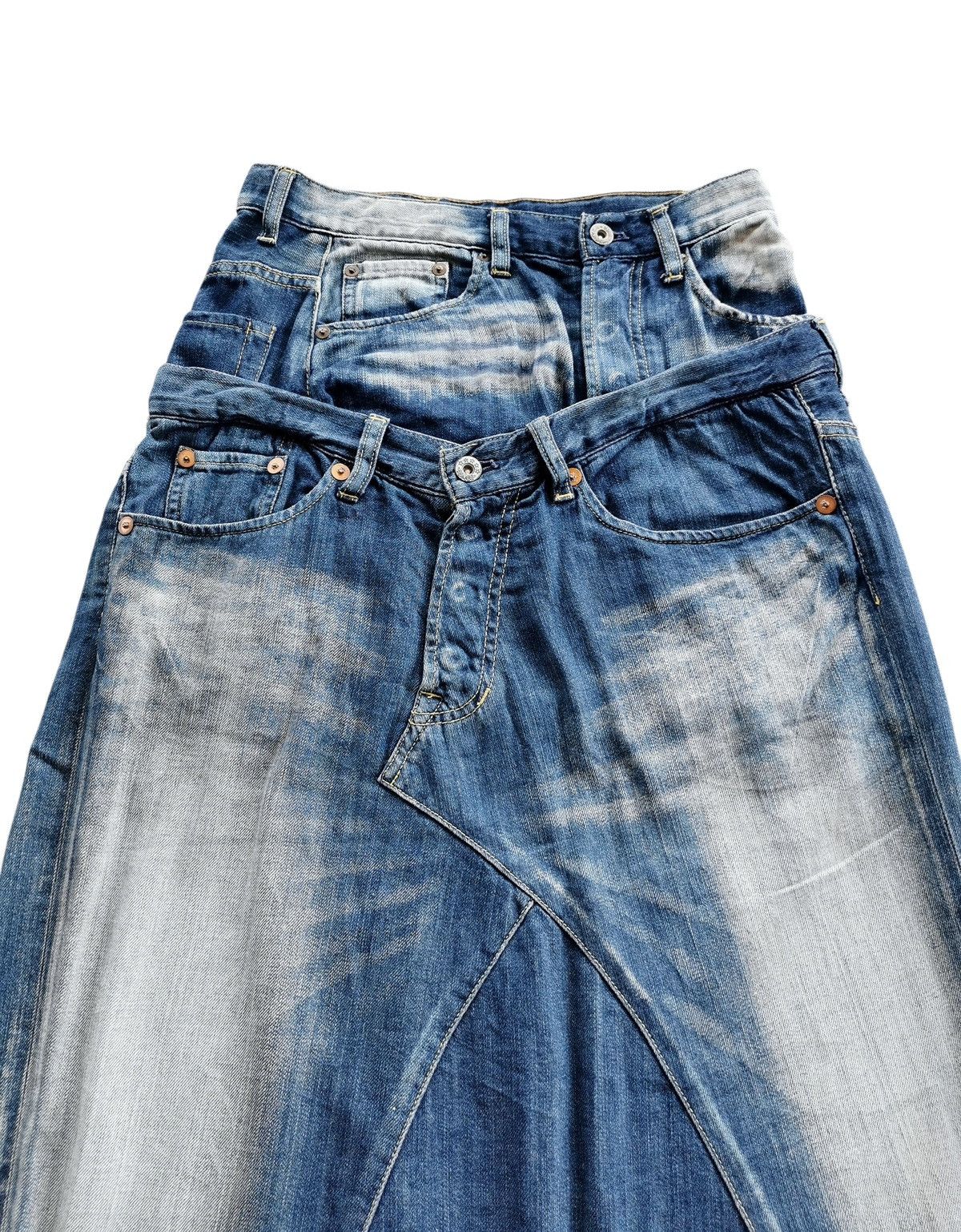 Journal Standard Journal standard double waist layered inspire junya watanabe Size 28" / US 6 / IT 42 - 8 Thumbnail