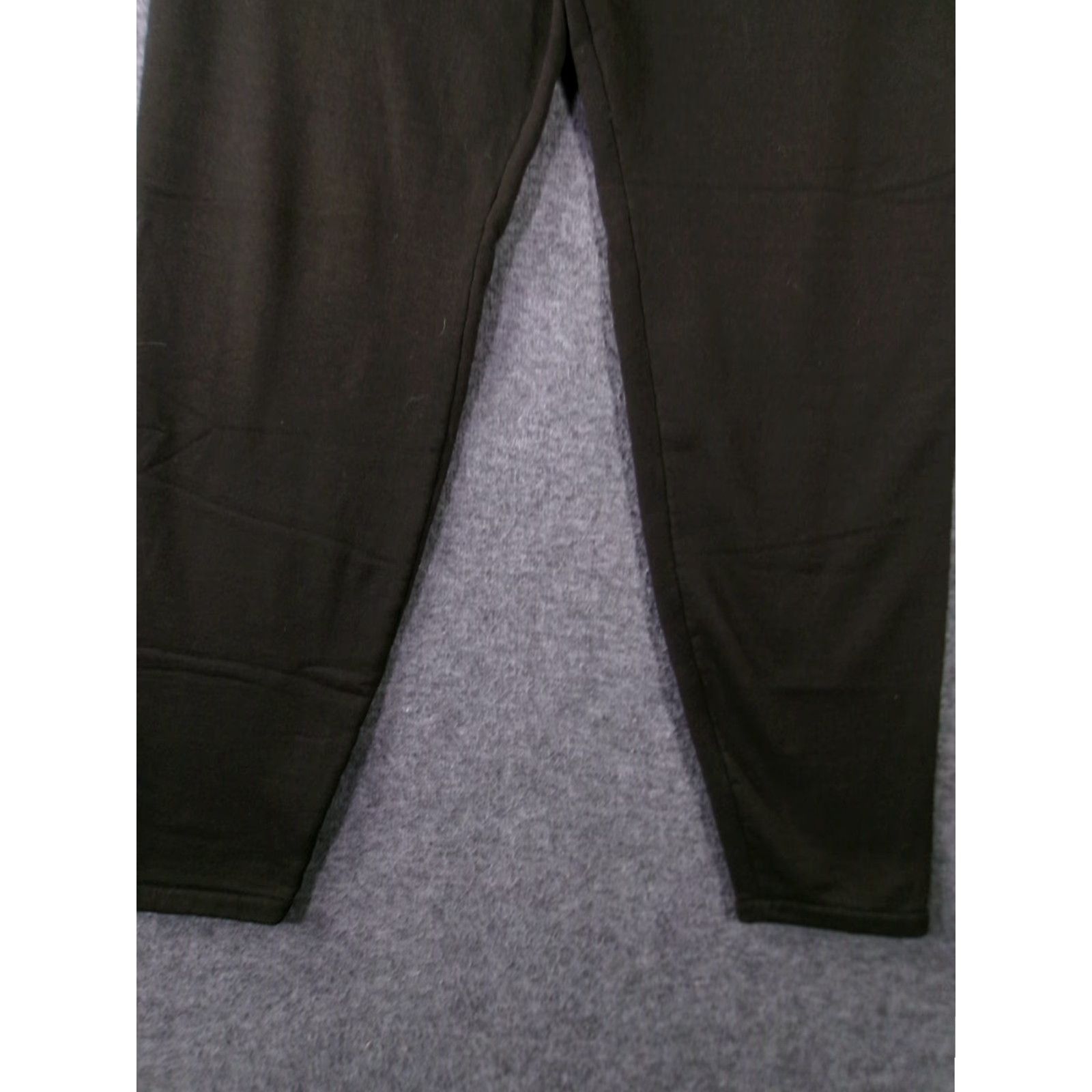 Vintage VINTAGE Chinook Pants Women M Brown Solid Flat Front Pull On Tapered Inseam 29 in Casual Office Capsule Lounge Stretch Comfort Elastic Waist Size 32" / US 10 / IT 46 - 3 Thumbnail