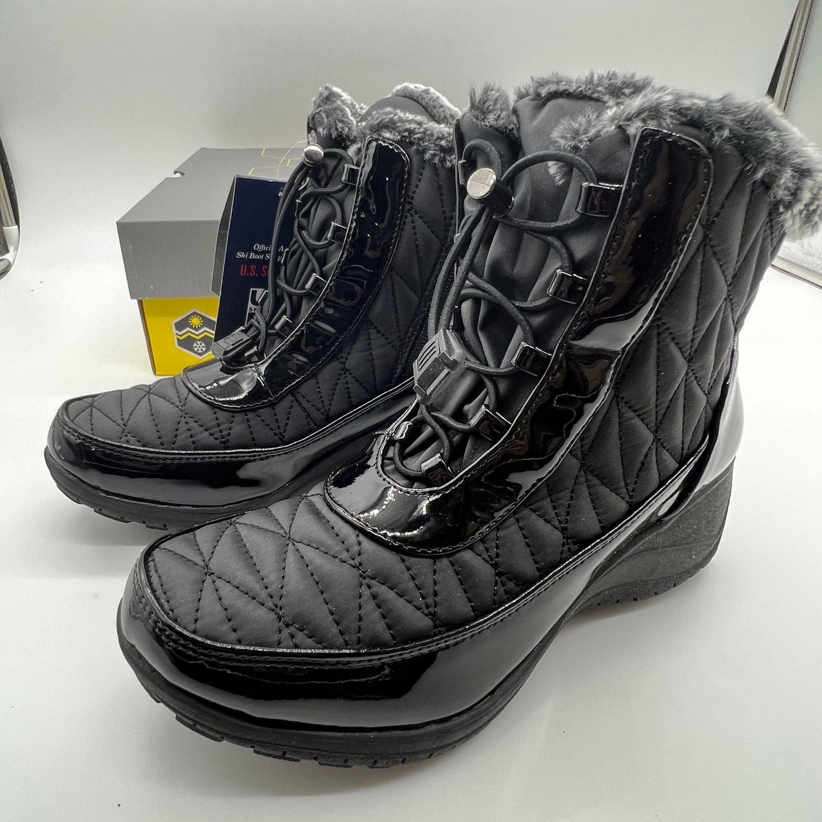 Other Khombu Waterproof Winter Ankle Snow Boots Size 7M Size US 7 / IT 37 - 6 Thumbnail