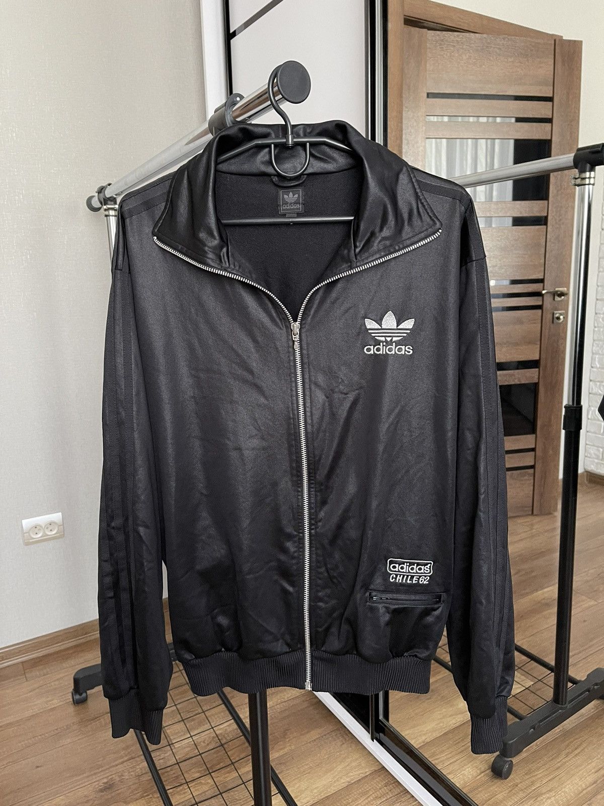 Other Adidas Chile 62 Vintage Zip Up Track Jacket 90s Size US M / EU 48-50 / 2 - 2 Thumbnail