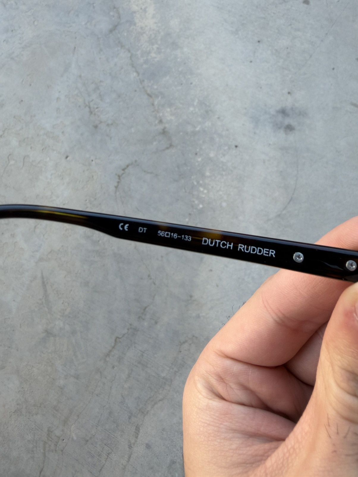 Chrome Hearts Chrome Hearts Dutch Rudder Cross Temple Oval Sunglasses Size ONE SIZE - 8 Thumbnail