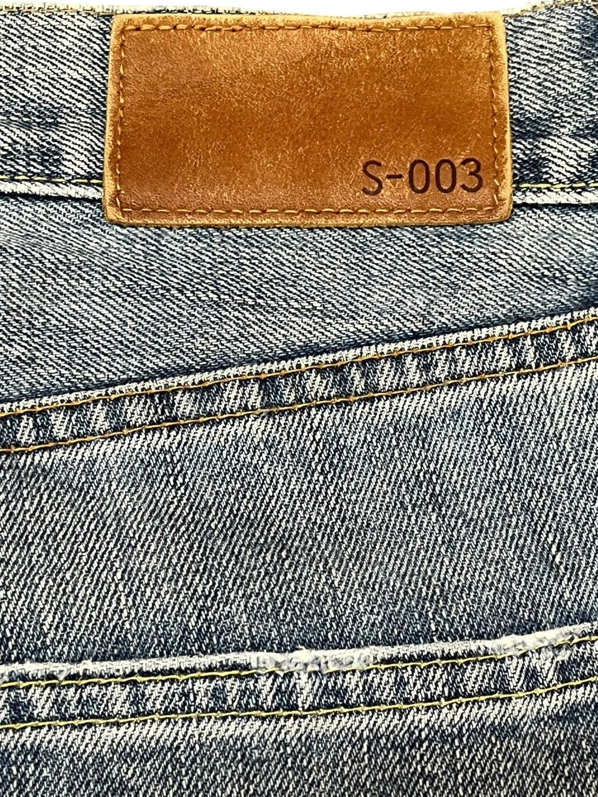 Uniqlo Vintage Uniqlo S-003 Baggy Loose Faded Denim Size US 35 - 8 Thumbnail