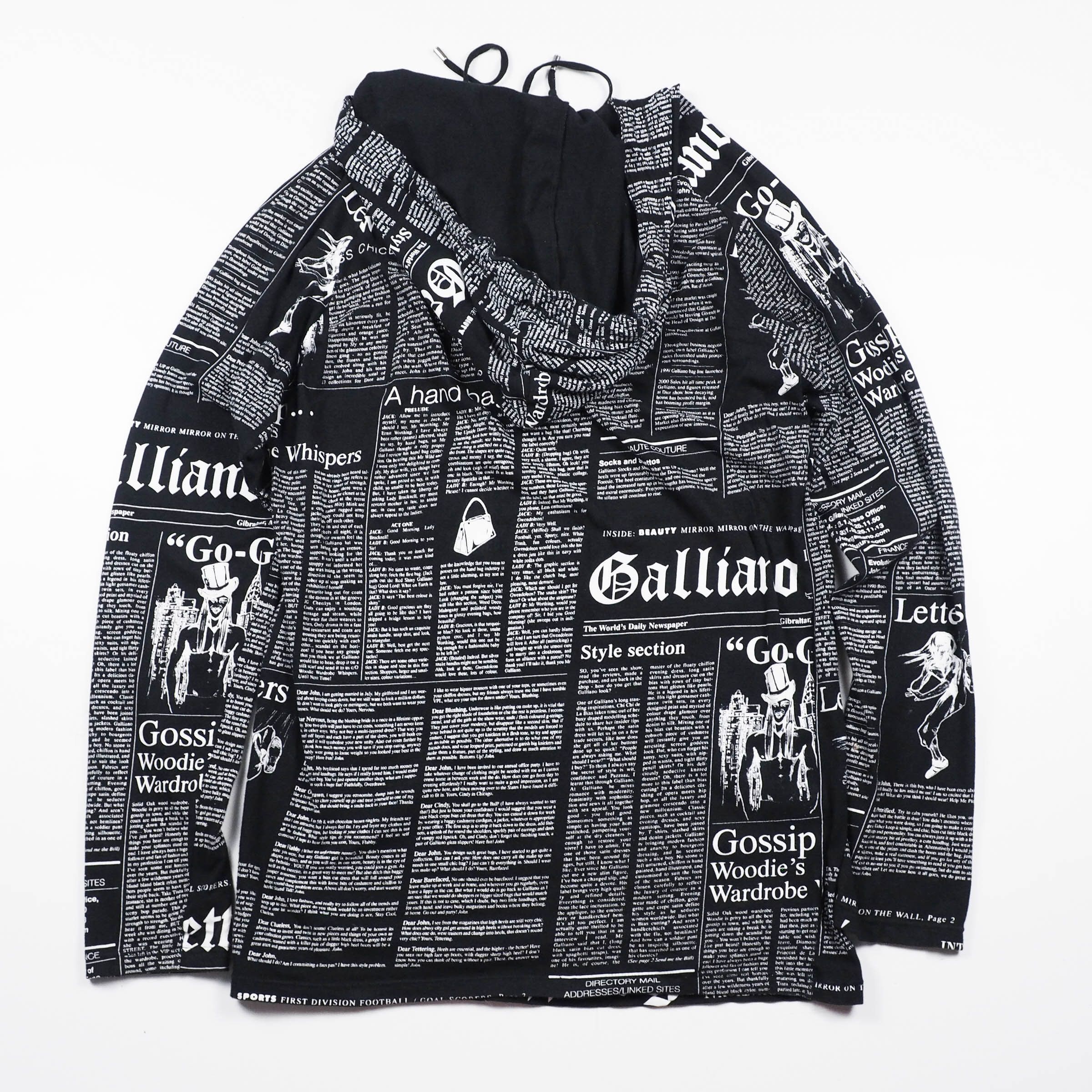 John Galliano John galliano newspaper print Size US M / EU 48-50 / 2 - 14 Thumbnail
