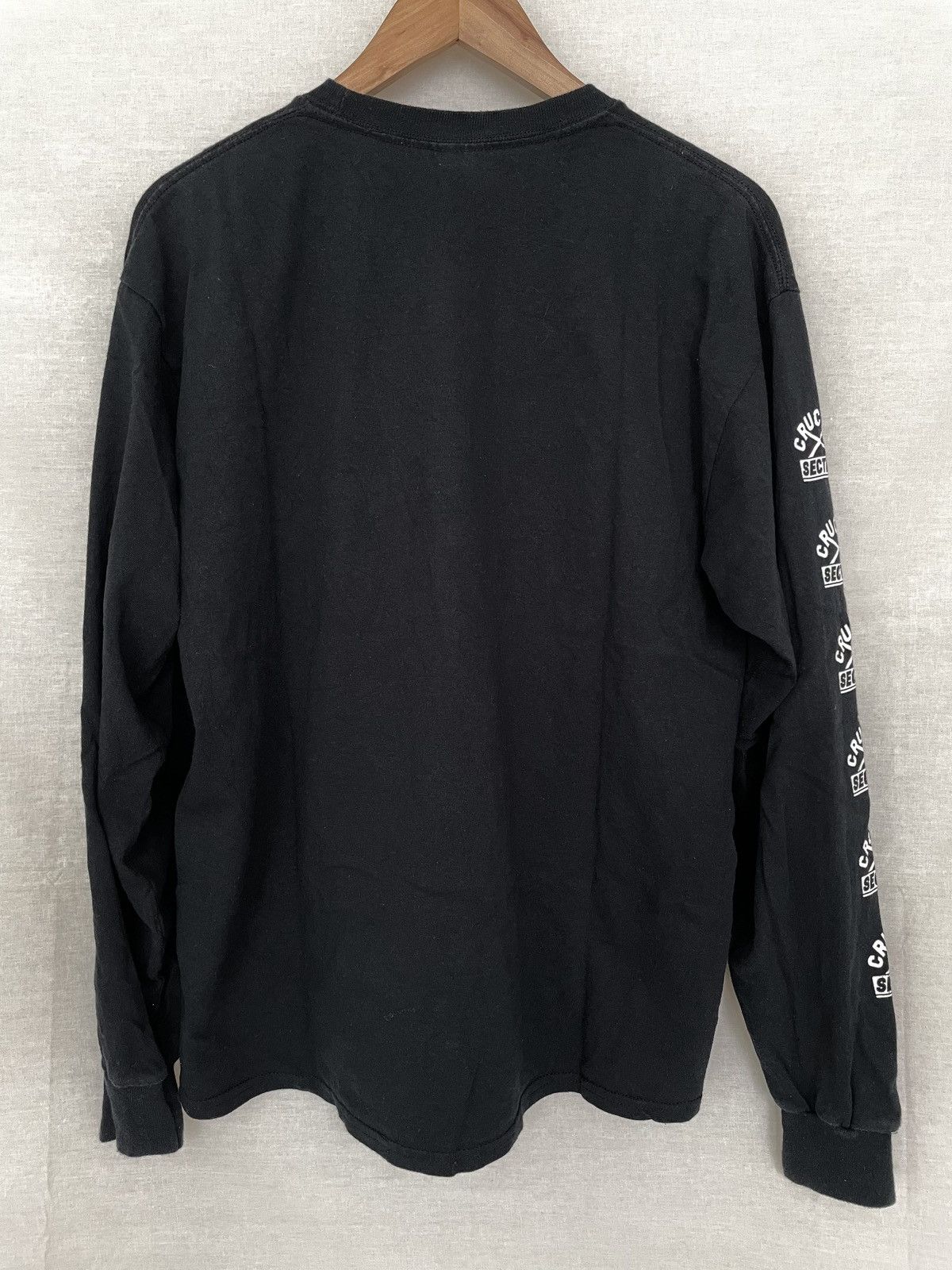 Band Tees Crucial Section Japan Thrash Core Punk Long Sleeve Tshirt Size US L / EU 52-54 / 3 - 3 Thumbnail
