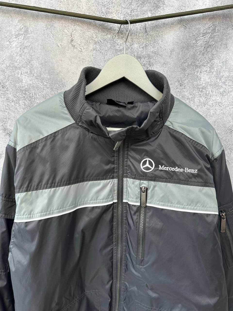Formula 1 × Mercedes-Benz Mercedes Benz Racing Jacket Nylon Bomber Formula Uno 90s Size US XL / EU 56 / 4 - 5 Thumbnail