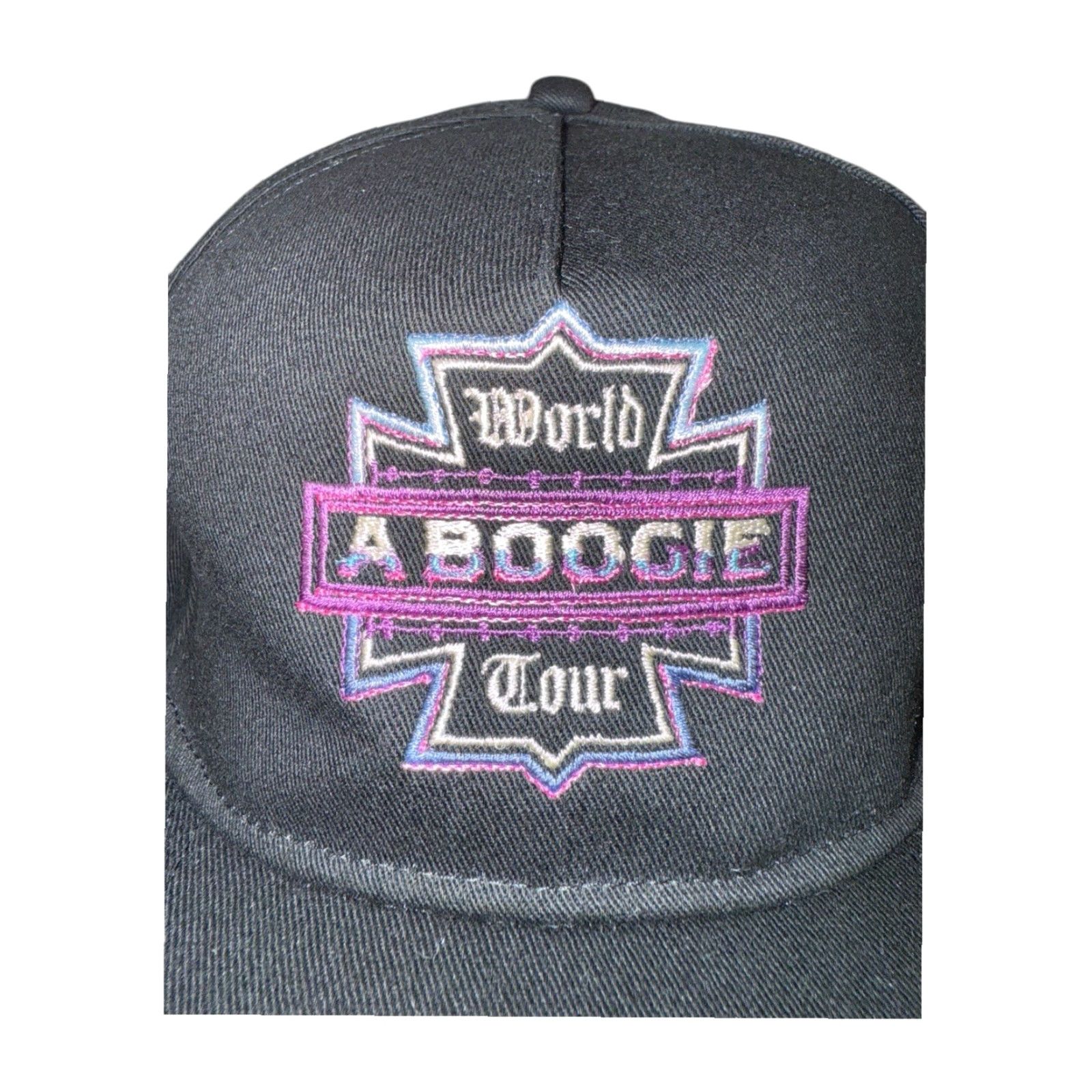 Vintage A Boogie Wit Da Hoodie World Tour Hat Snapback Black Men One Size Size US M / EU 48-50 / 2 - 2 Thumbnail