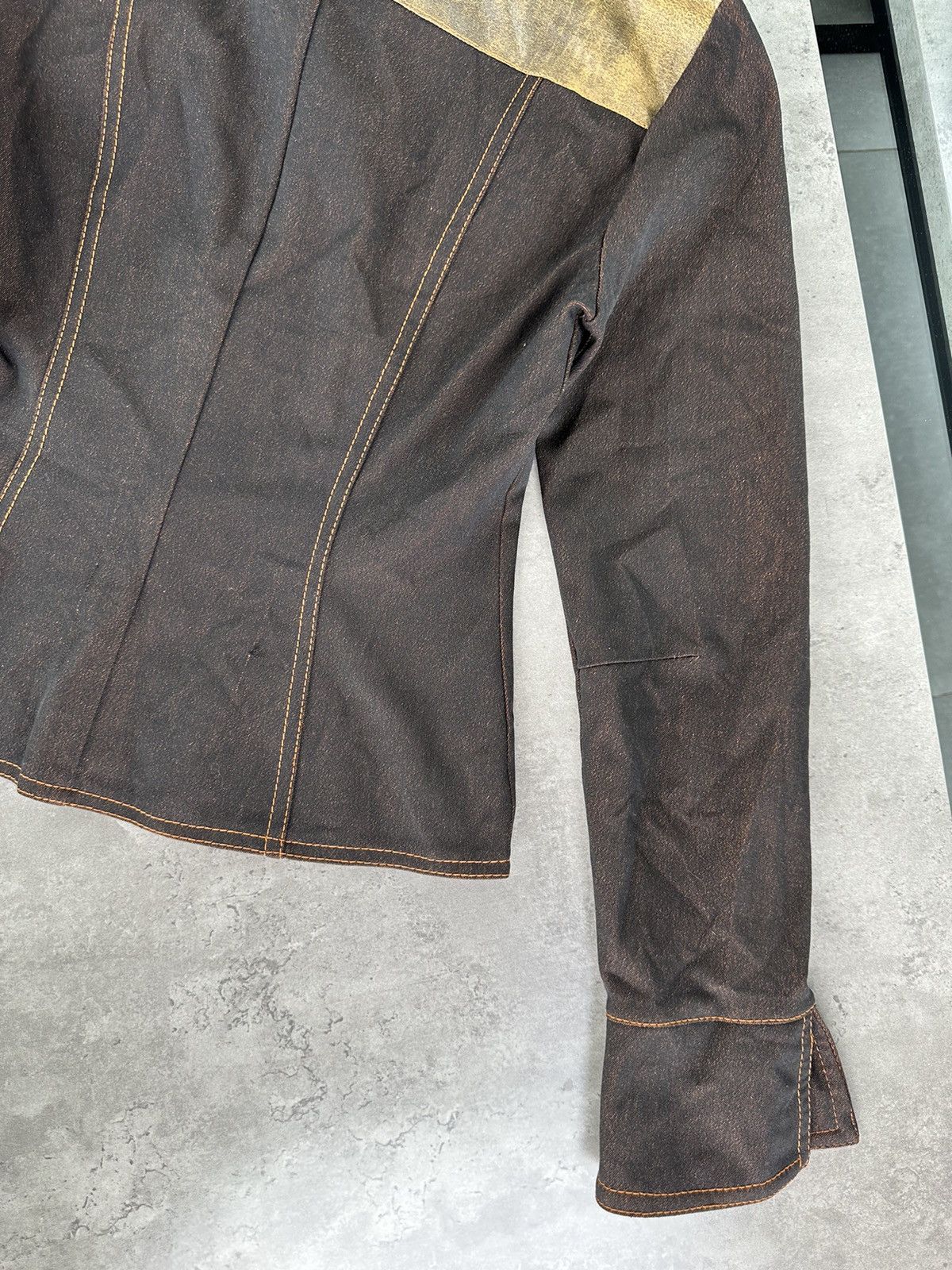 Japanese Brand Vintage Brown Jacket Size S / US 4 / IT 40 - 12 Thumbnail