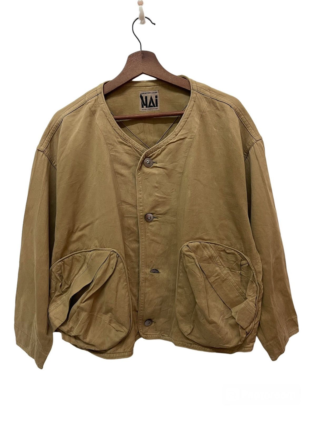 Hai Sporting Gear VINTAGE 80’s SPORTING GEAR HAI Miyake Classic Design Crop Size US M / EU 48-50 / 2 - 1 Thumbnail