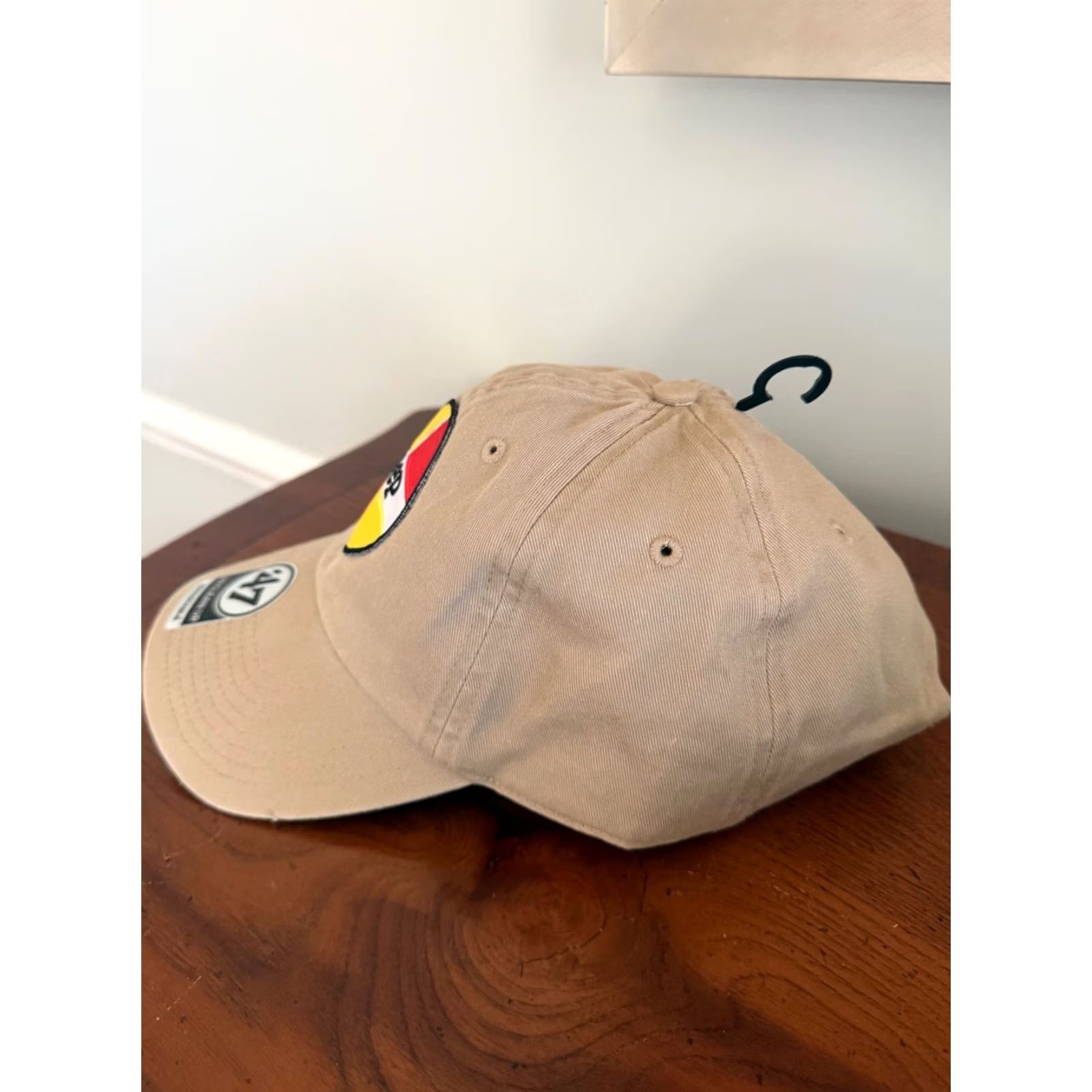 Jeep VINTAGE Jeep Hat ’47 Brand OSFA Tan Strapback Adjustable Wrangler NEW Casual Unisex Adults Baseball Cap Brown Cotton Retro 80s Cars Outdoor Theme Size ONE SIZE - 2 Thumbnail