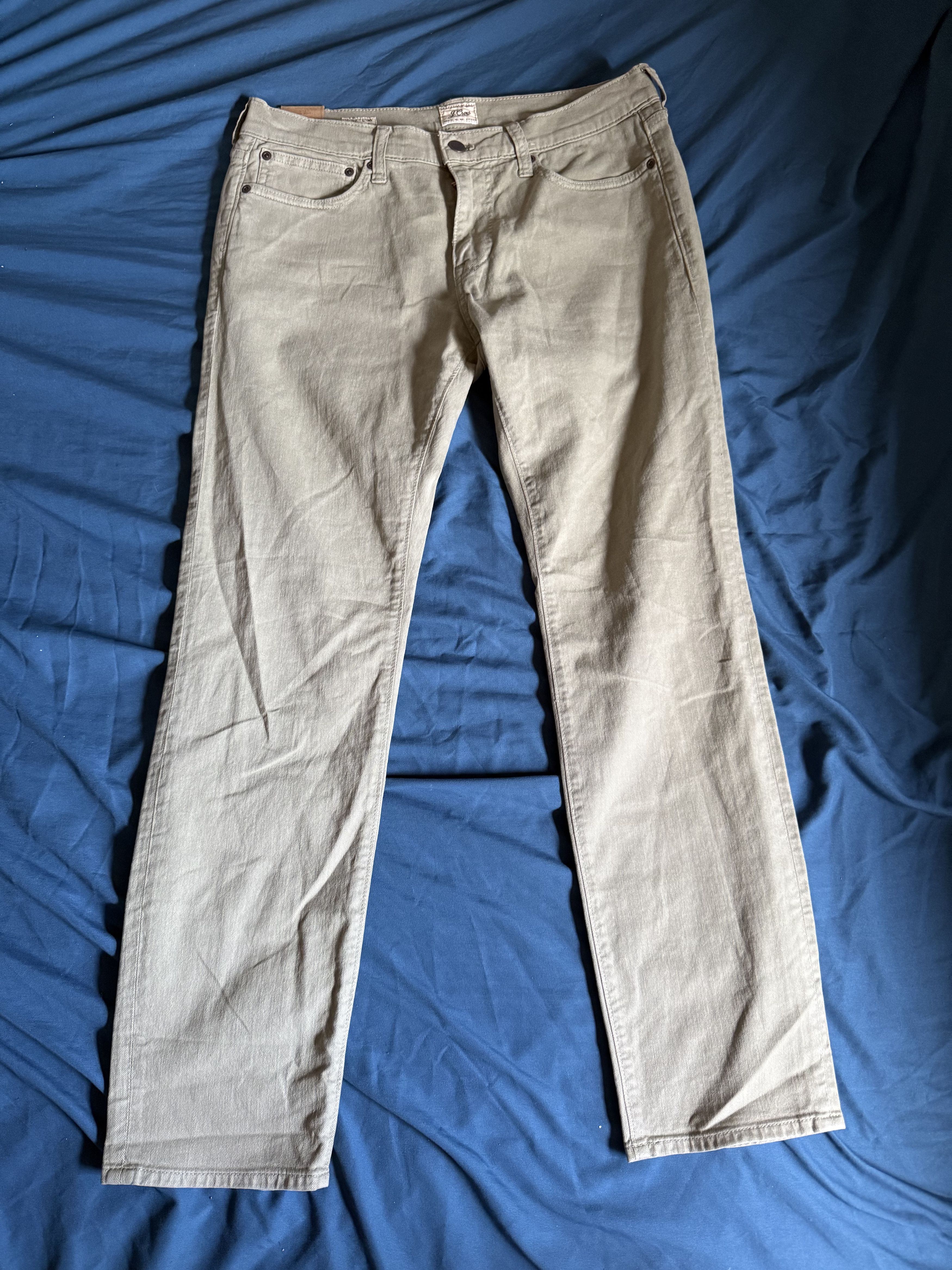 J.Crew J. Crew 484 Slim Fit Garment Dyed Pant 32x30 $118 Size US 32 / EU 48 - 2 Thumbnail