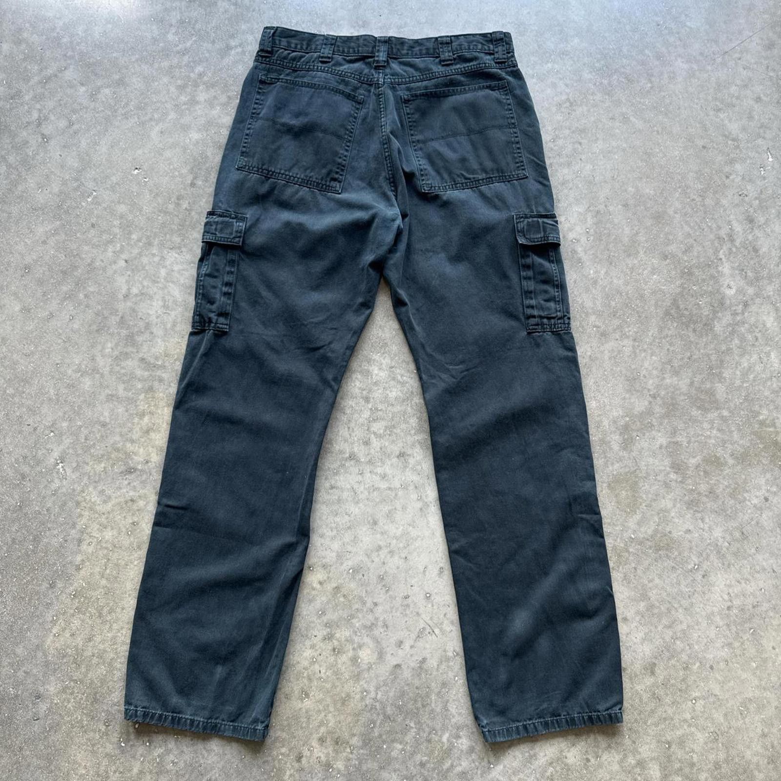 Wrangler Black Wrangler utility cargo pants #skater Size US 34 / EU 50 - 2 Thumbnail