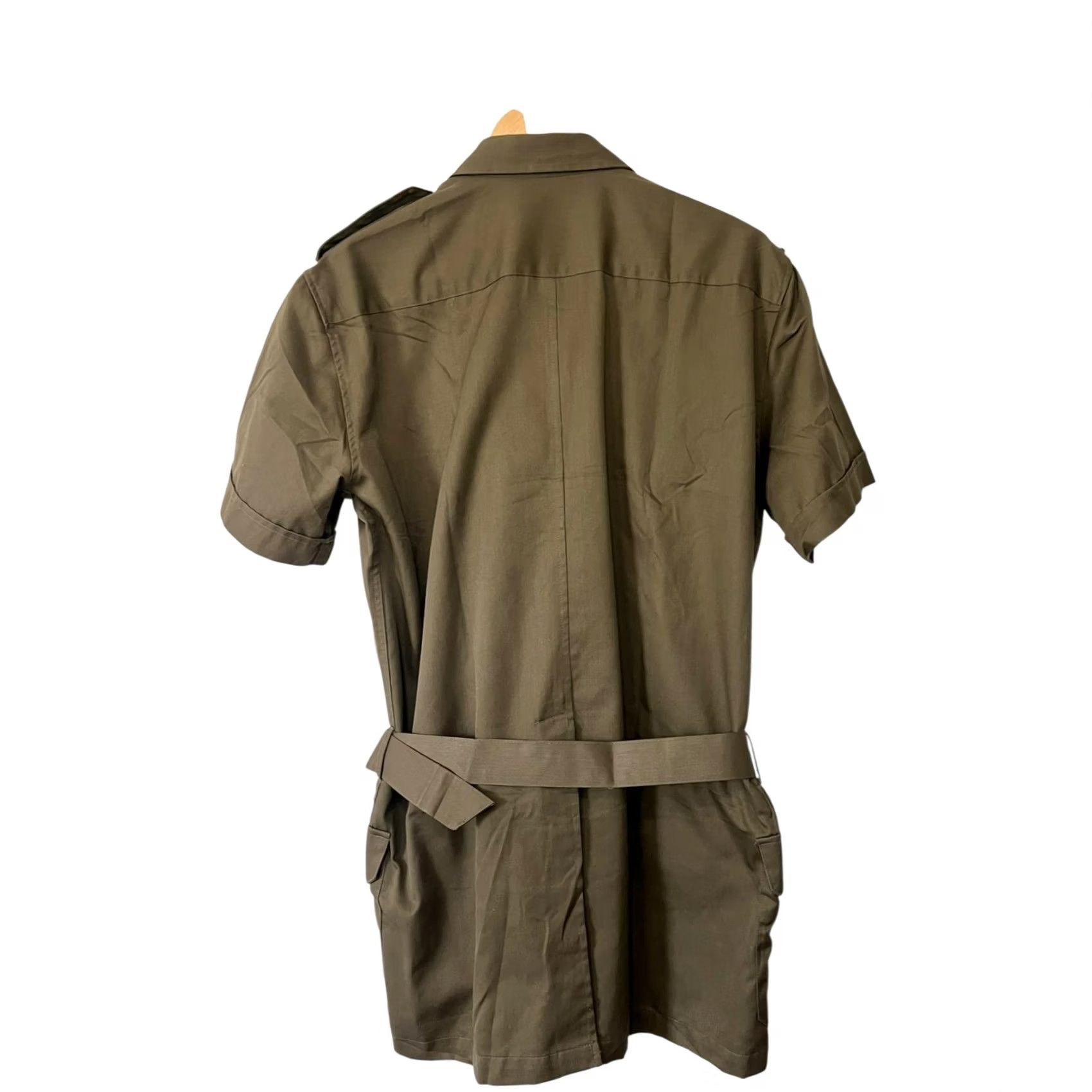 Vintage VINTAGE Italian Military Uniform Shirt Green Adult L 16/L/41 Mens Womens Shirt Green Military Uniform 16/L/41 Size US L / EU 52-54 / 3 - 2 Thumbnail
