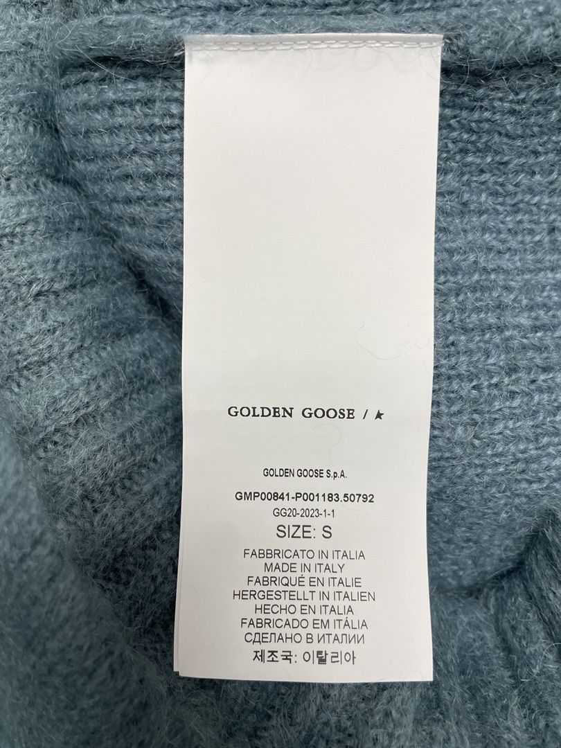 Golden Goose GOLDEN GOOSE Devis Brushed Mohair Wool Sweater Size US S / EU 44-46 / 1 - 10 Thumbnail