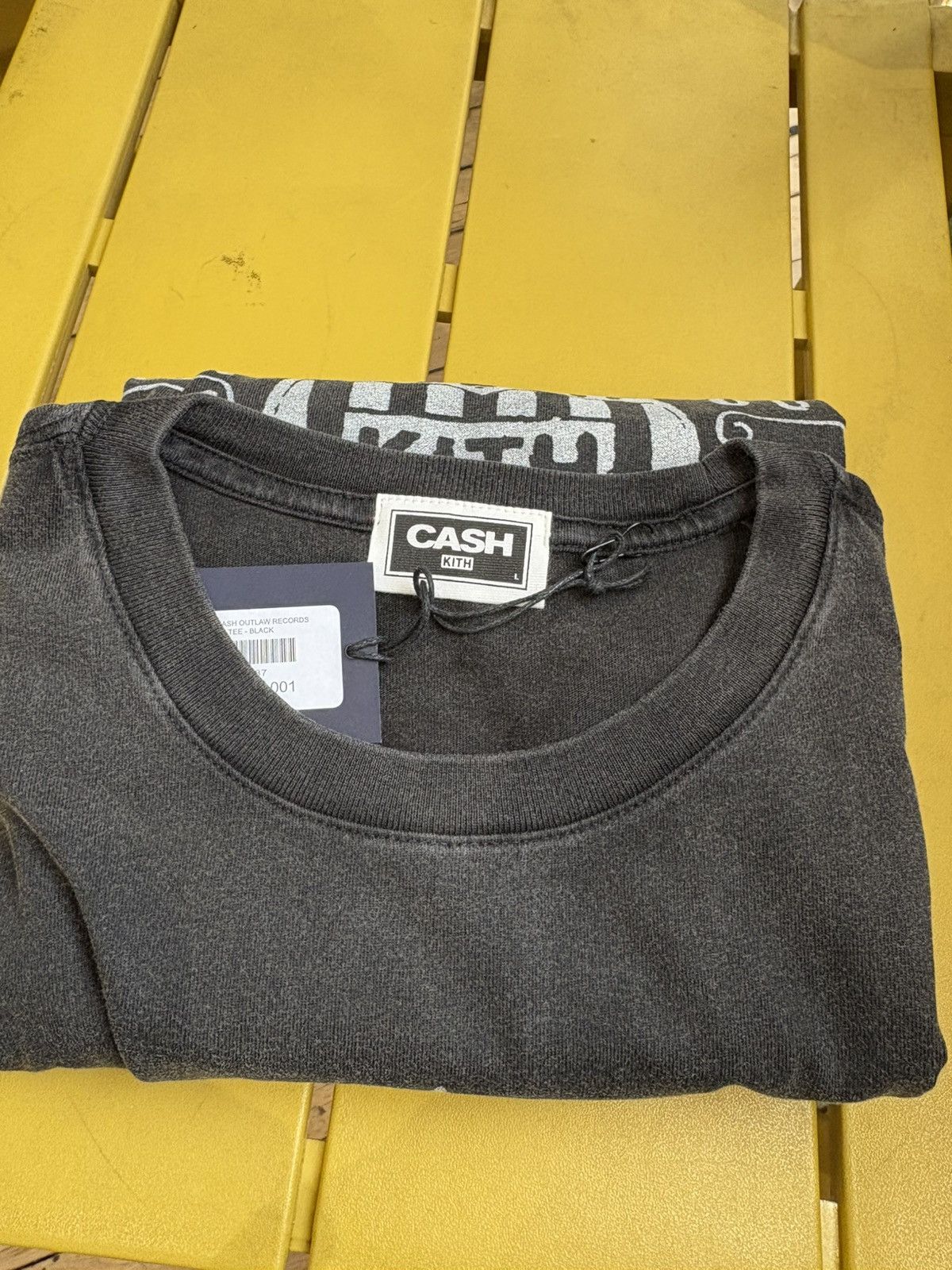 Kith Kith Johnny Cash Tee Black Size US L / EU 52-54 / 3 - 2 Thumbnail