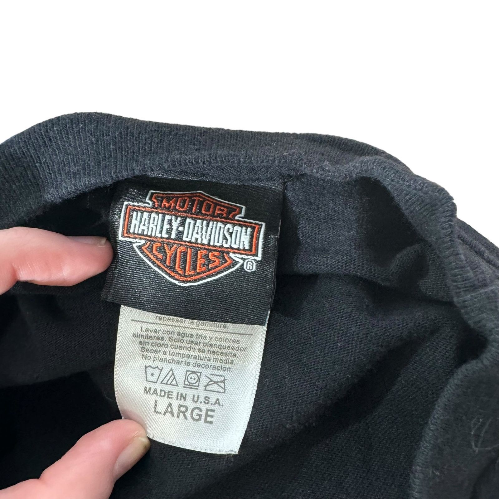 Harley Davidson Harley Davidson Langhorne PA Souvenir Tee 2015 Size US L / EU 52-54 / 3 - 7 Thumbnail