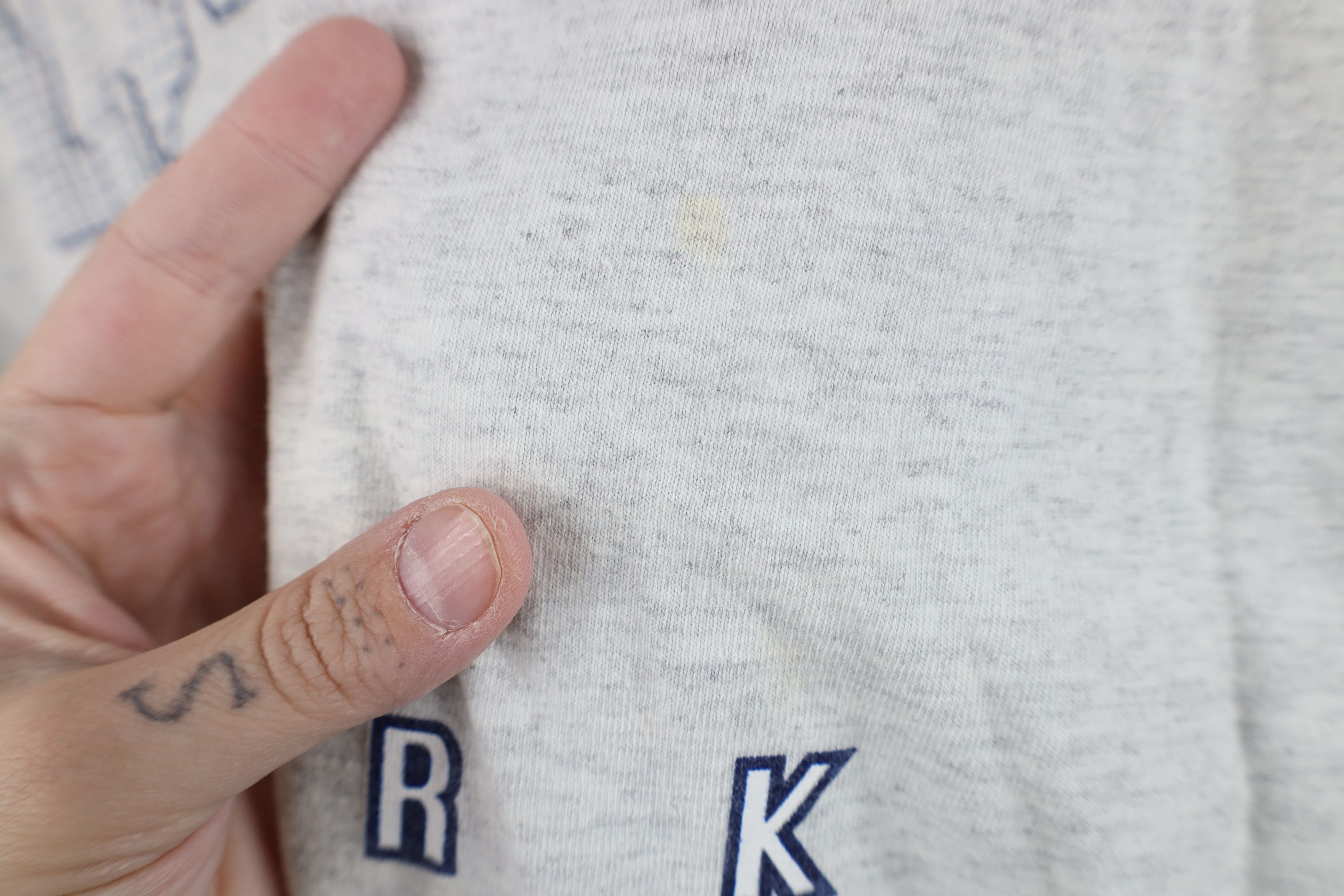 Vintage Vintage Y2K 2001 New York Yankees Baseball T-Shirt Gray Size US XXL / EU 58 / 5 - 6 Thumbnail