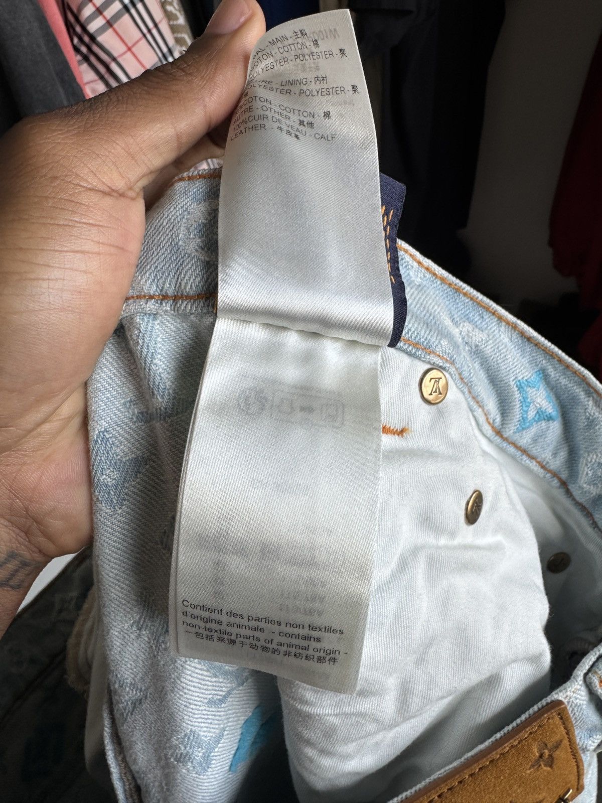Louis Vuitton × Tyler The Creator Louis Vuitton x Tyler the creator denim Size US 38 / EU 54 - 7 Thumbnail