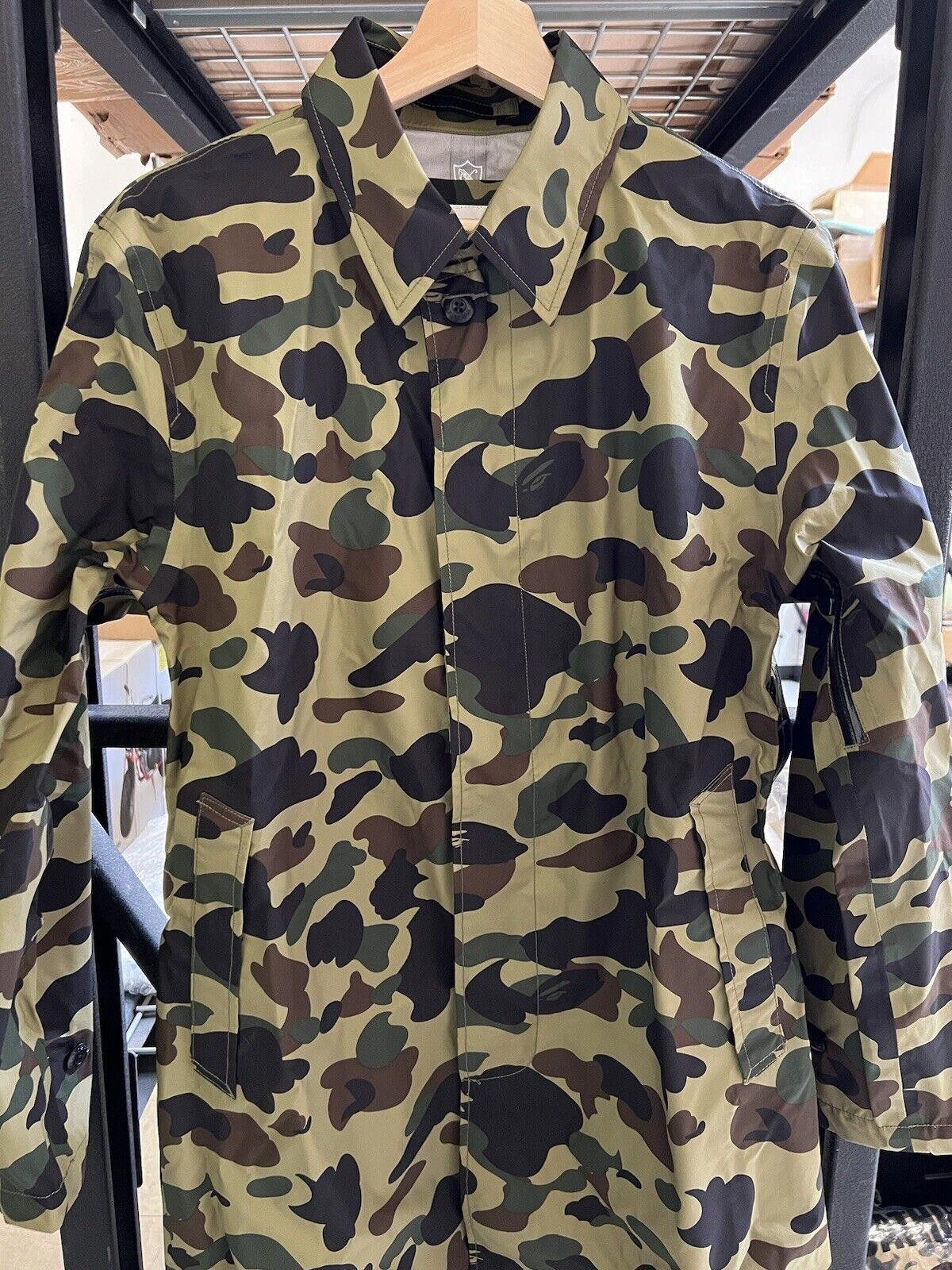 Bape Bape A Bathing Ape Gore-Tex Trench Coat Rain Jacket Camo M Size US M / EU 48-50 / 2 - 3 Thumbnail